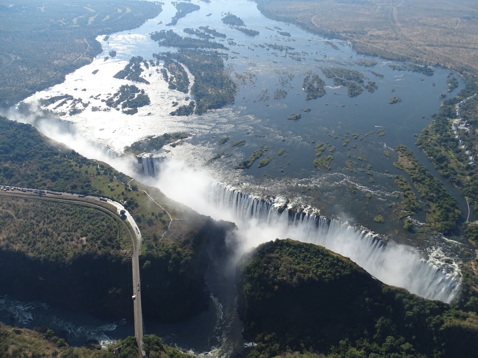 Sony Cyber-shot DSC-HX400V sample photo. Vicfalls, water, africa photography