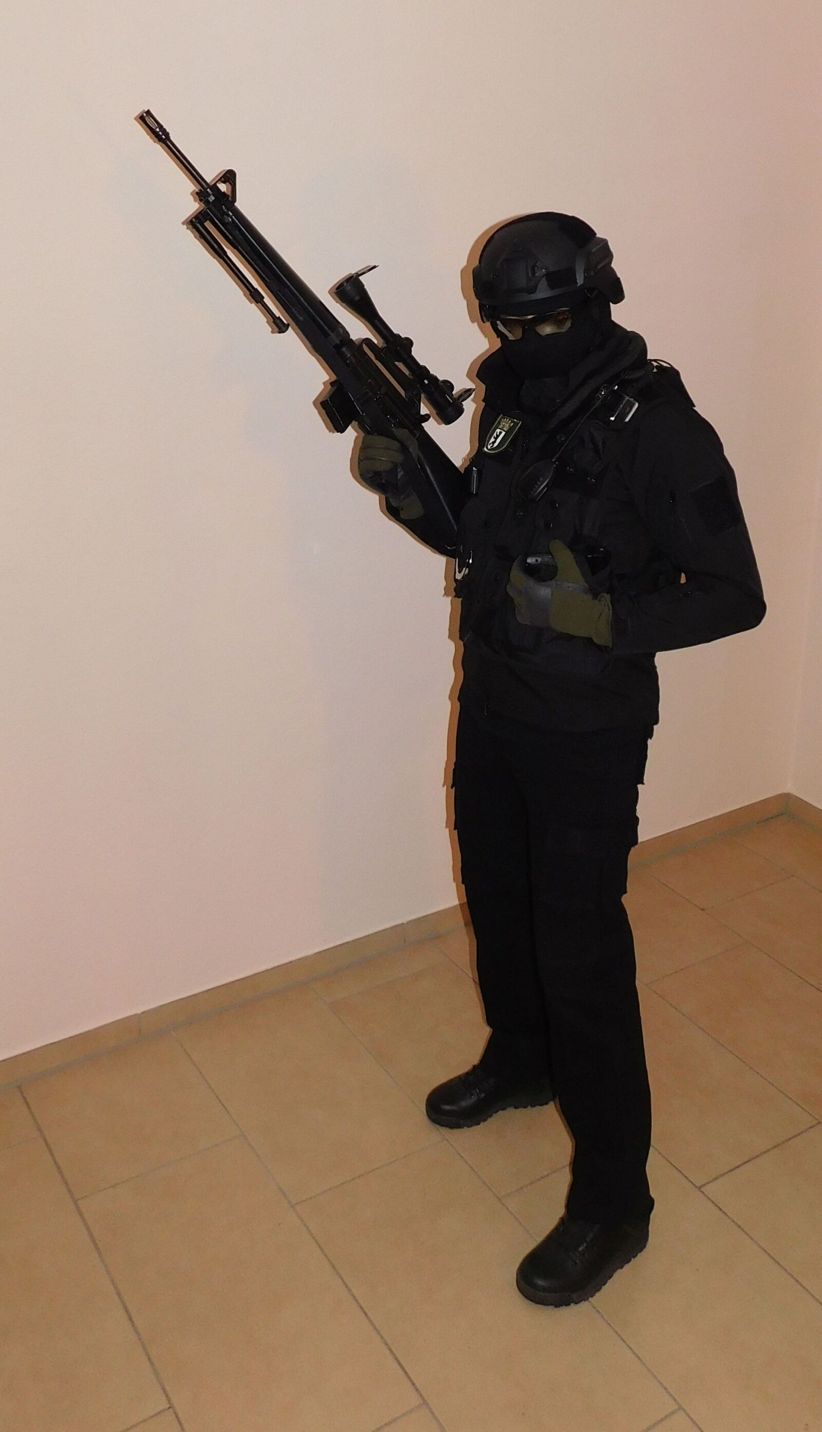 Nikon Coolpix B500 sample photo. Police, swat, m16 photography