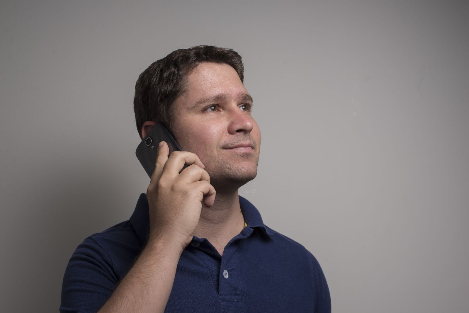 Nikon D610 sample photo. Man, cellular, talking on photography
