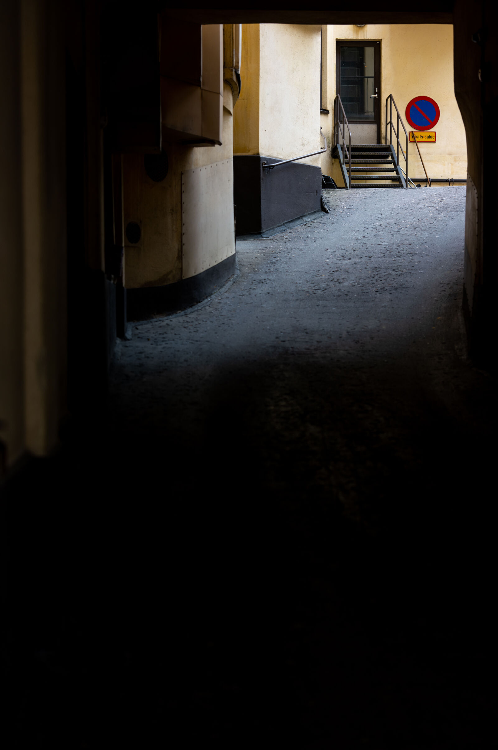 Sigma fp L sample photo. Private alley photography