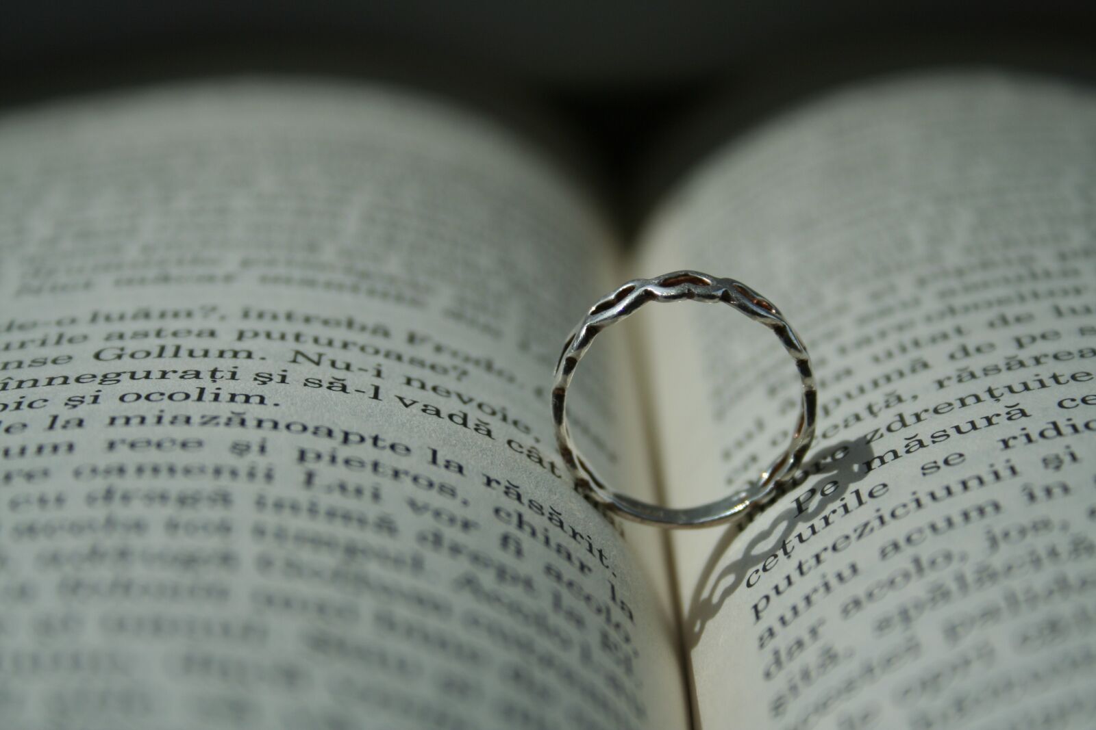 Canon EOS 350D (EOS Digital Rebel XT / EOS Kiss Digital N) sample photo. Ring, book, written photography