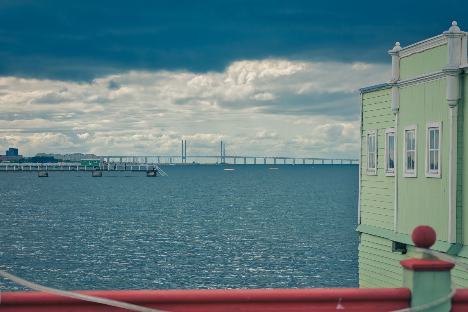 Nikon D3400 sample photo. Bridge, öresund bridge, malmo photography