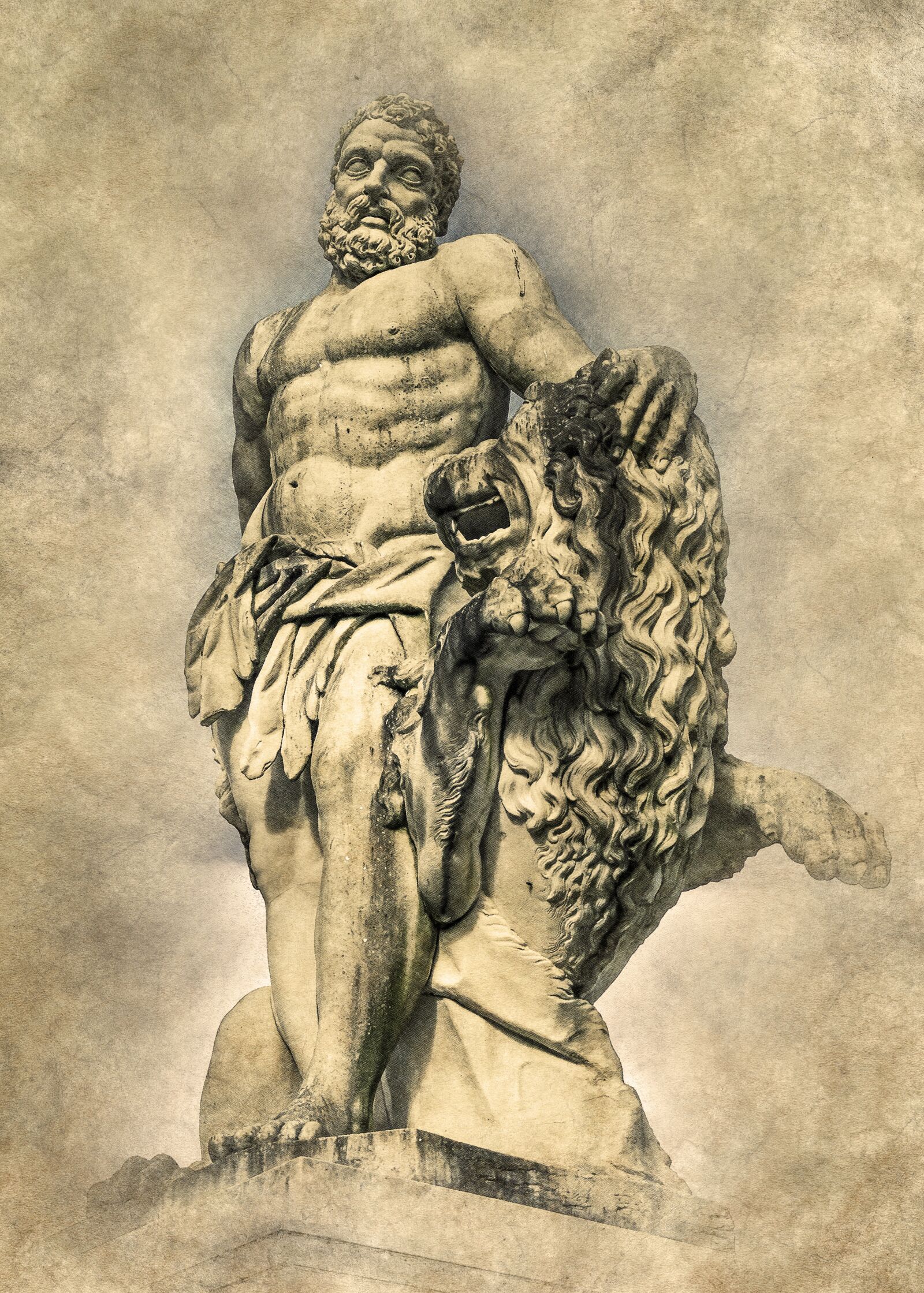 Nikon D5300 sample photo. Hercules, sculpture, statue photography