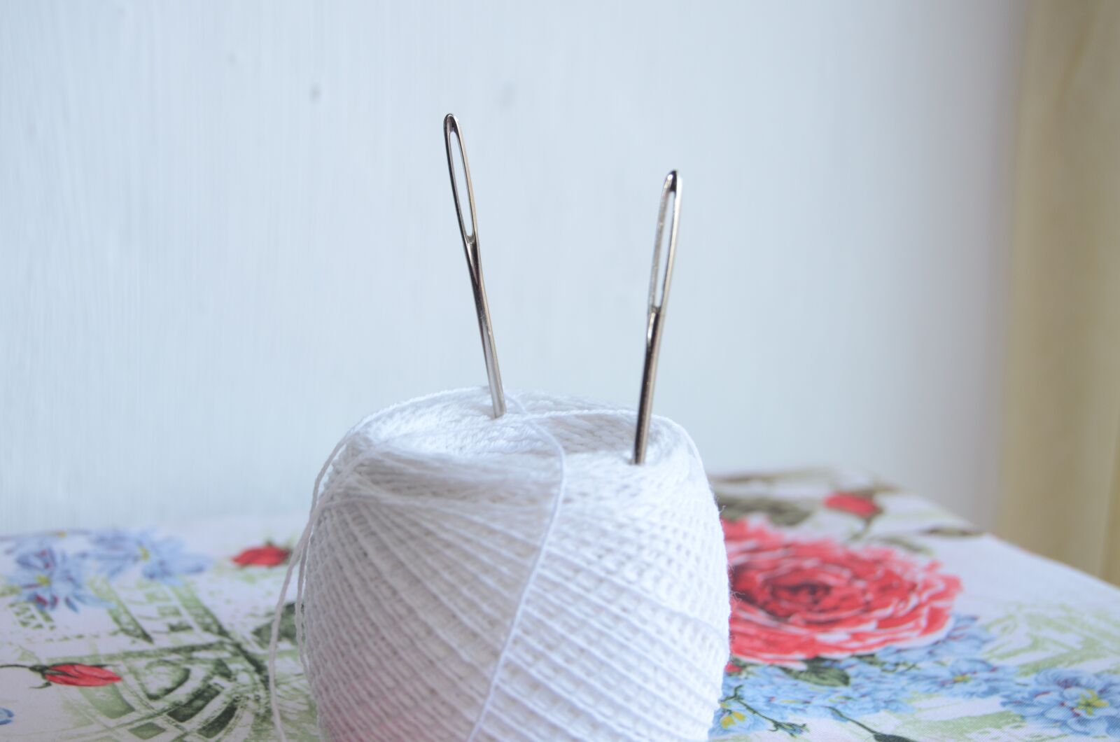 Nikon D7000 sample photo. Thread, needle, needlework photography