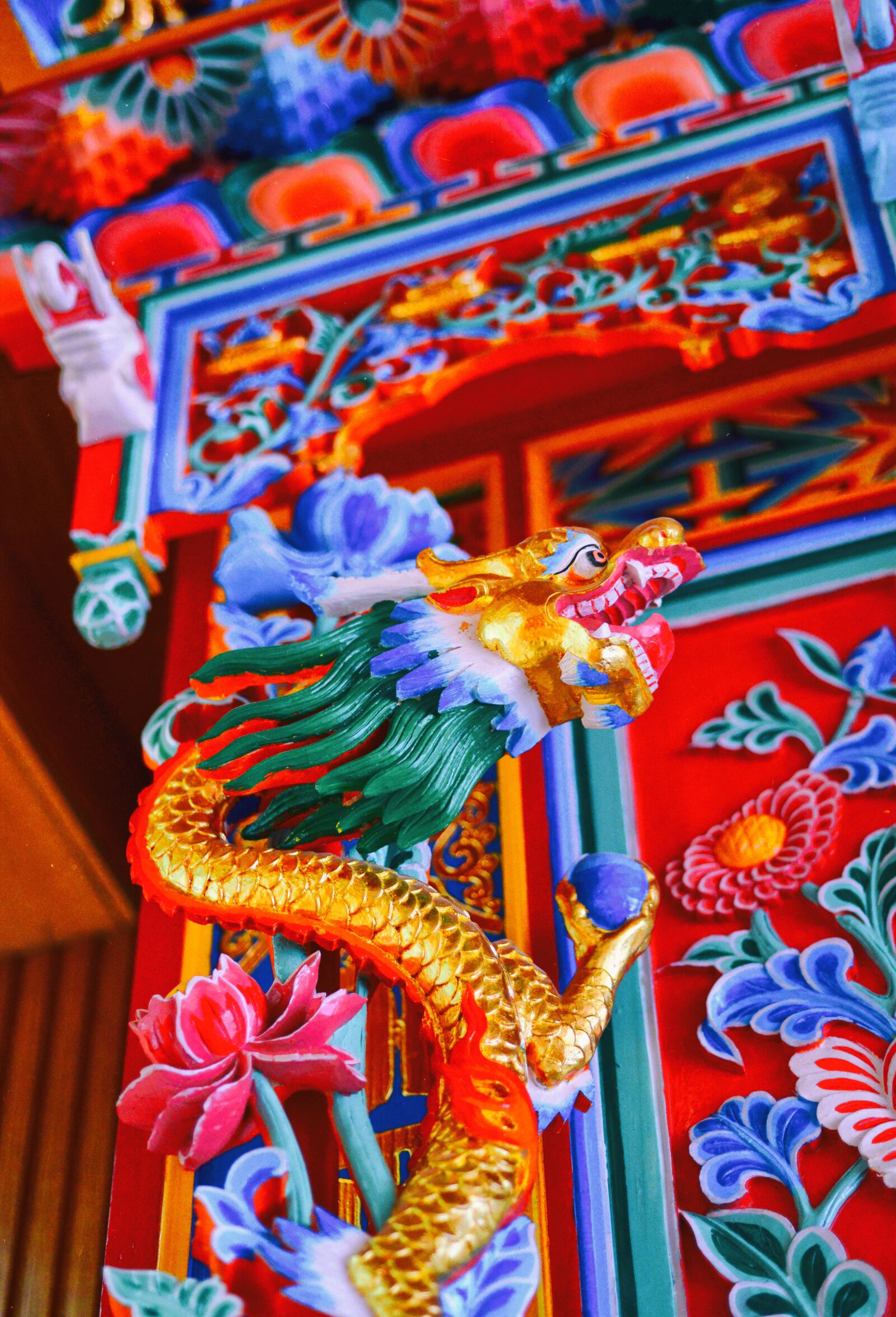 Nikon D800 sample photo. Dragon, painting, collectables photography