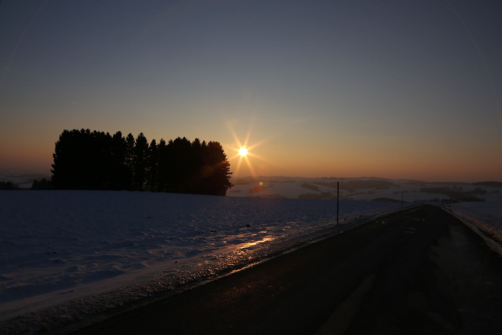 Canon EF 24-105mm F4L IS USM sample photo. Evening, sunset, sun photography