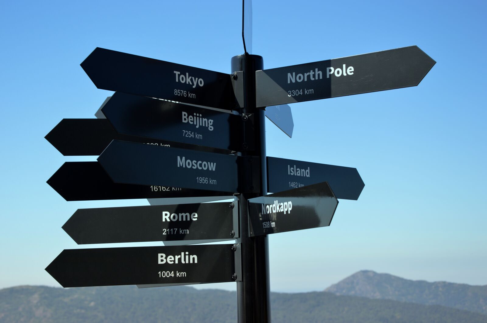 Nikon D3200 sample photo. Directory, signs, cities photography