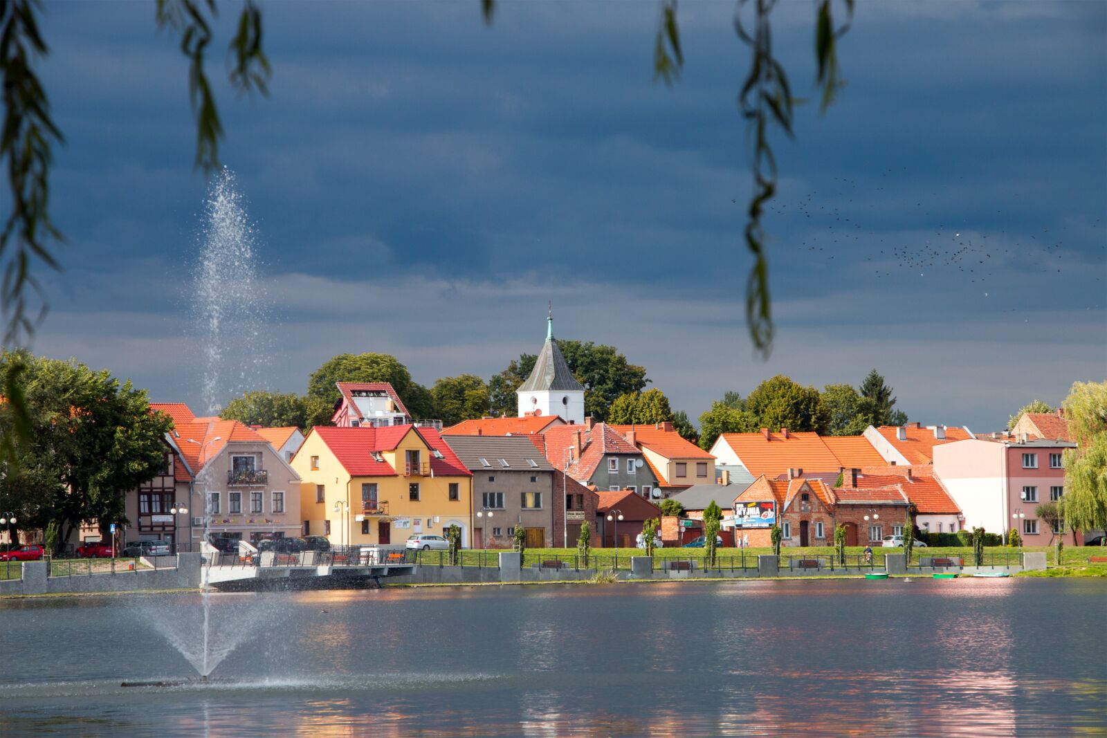 Canon EOS 70D sample photo. Lake, fountain, water photography