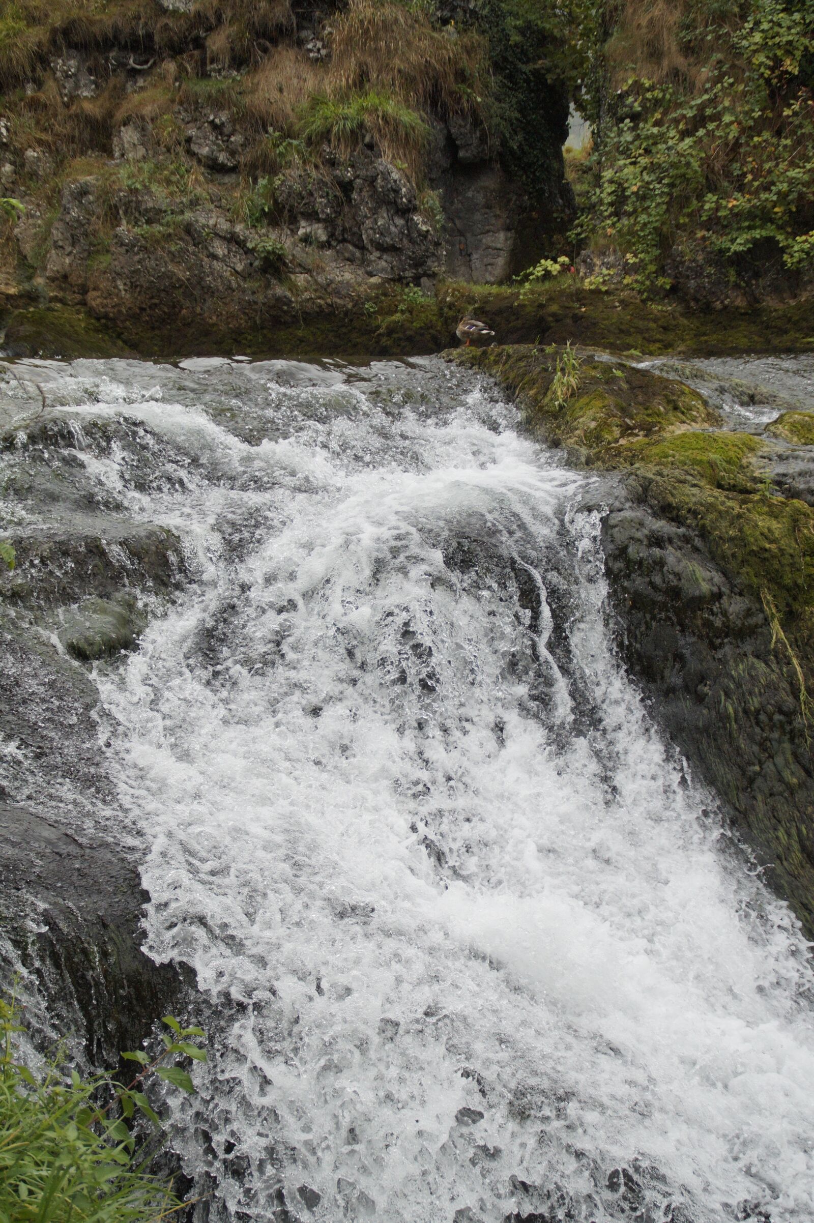 Sony SLT-A58 sample photo. Waterfall, water, foaming photography