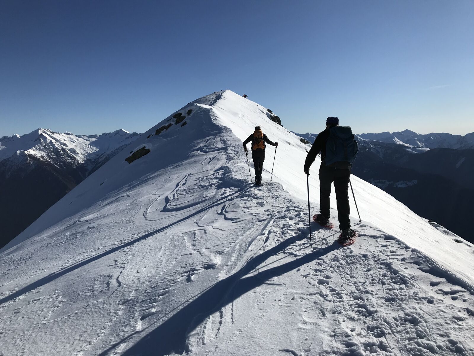 iPhone 7 back camera 3.99mm f/1.8 sample photo. Piz de molinera, alpine photography