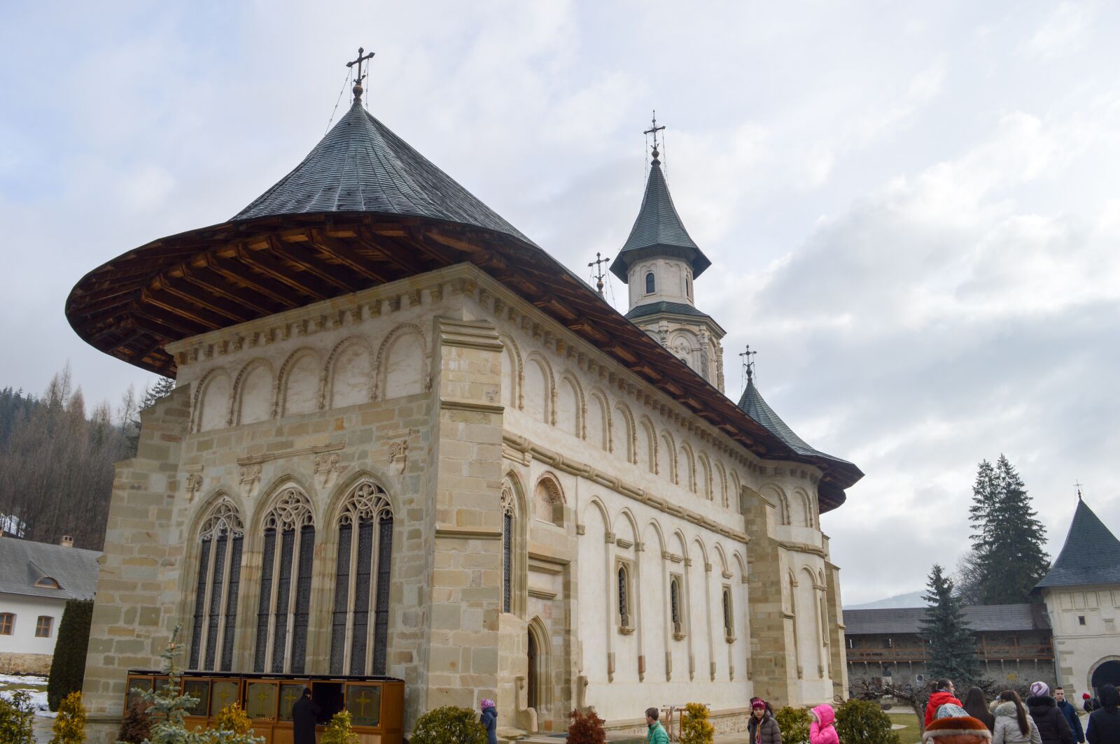 Nikon D3200 sample photo. Putna monastery, romania photography