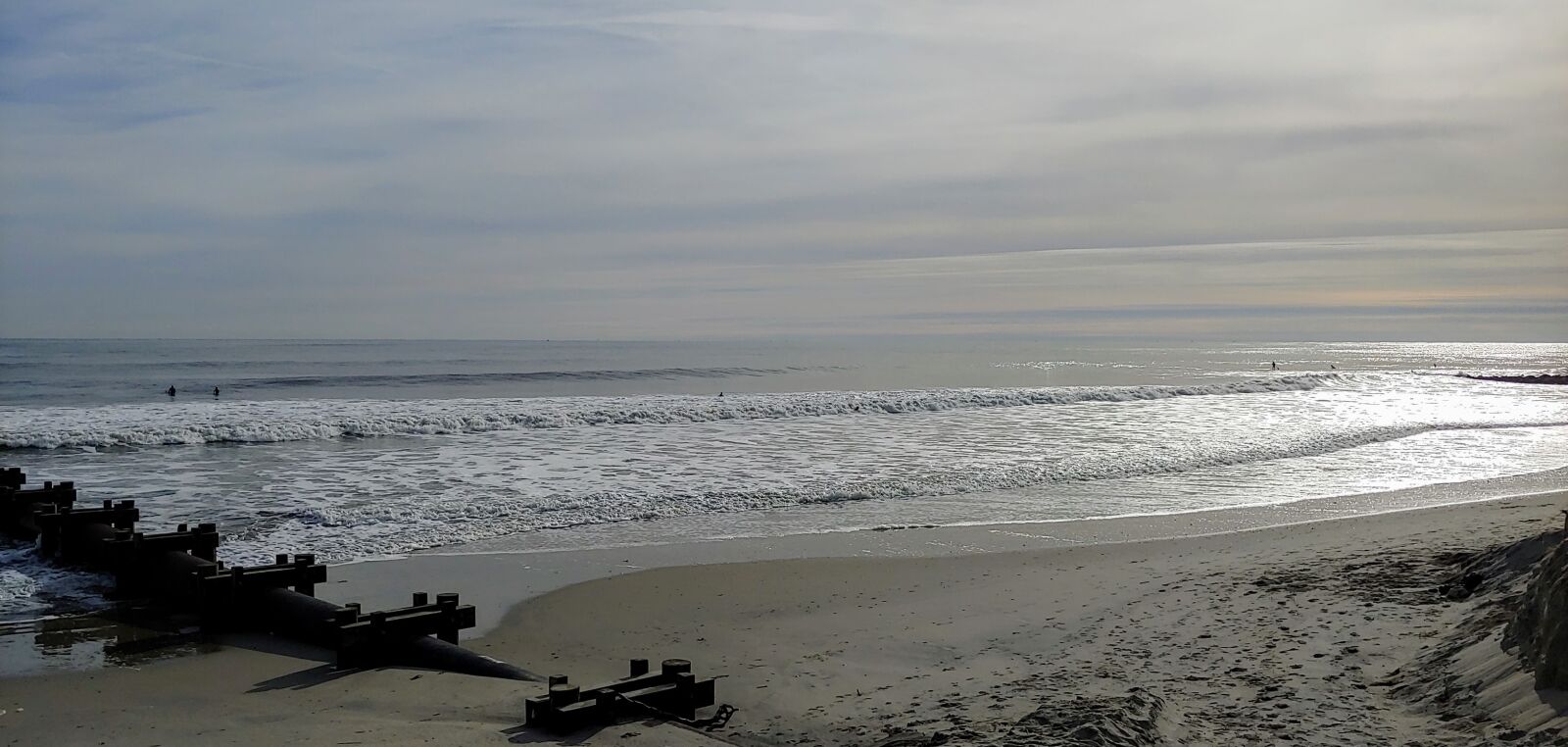 LG G7 THINQ sample photo. Ocean, sand, beach photography