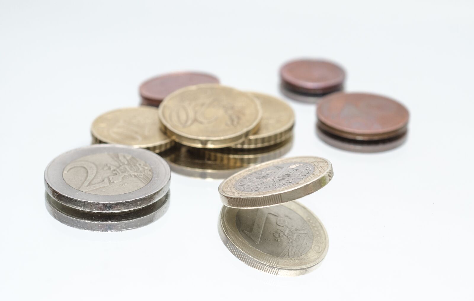 Nikon D7000 sample photo. Money, euro, coins photography