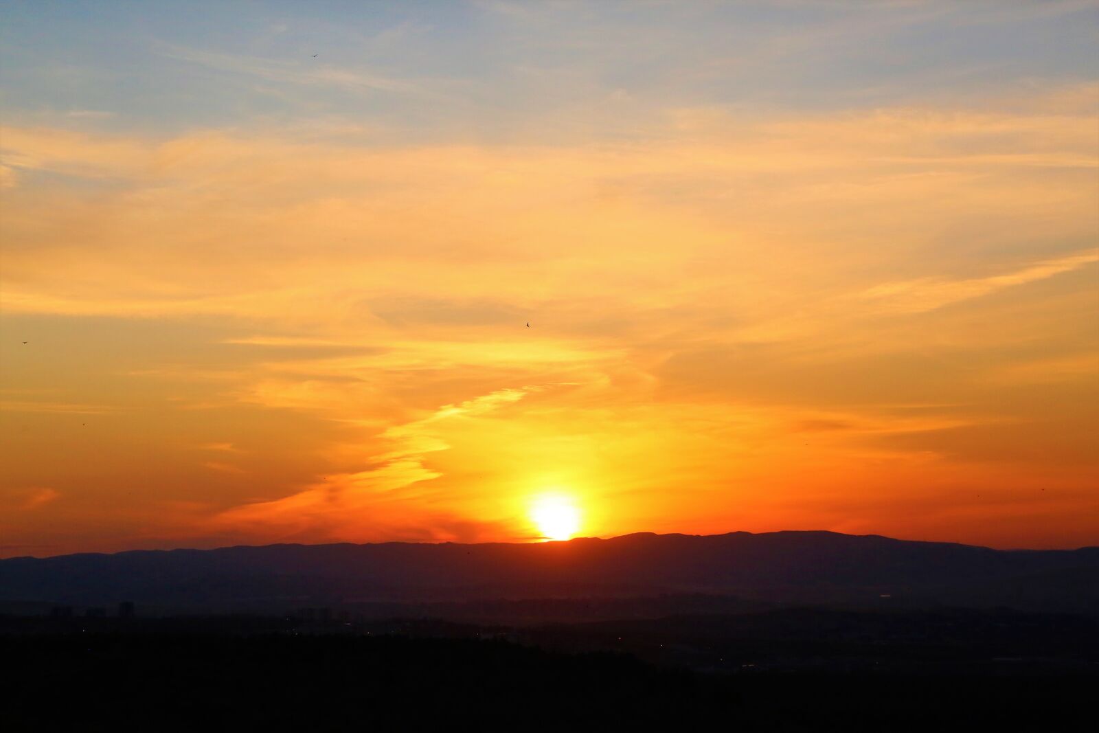 Canon EF 24-105mm F4L IS USM sample photo. Sunset, in the evening photography
