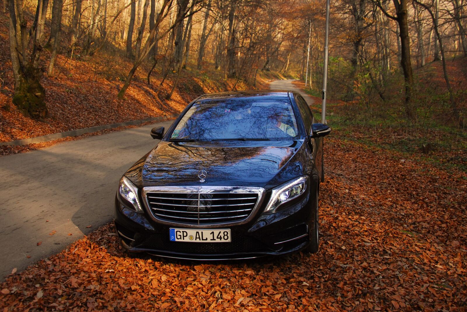 Nikon D200 sample photo. Mercedes, rims, cars photography