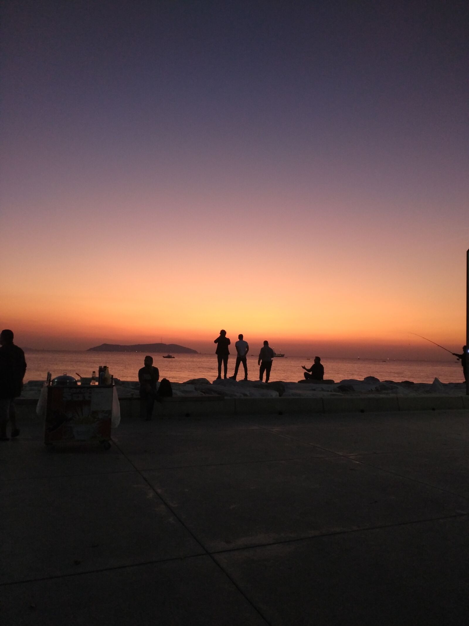 Xiaomi MI 5s Plus sample photo. Sunset, friend, fishing photography