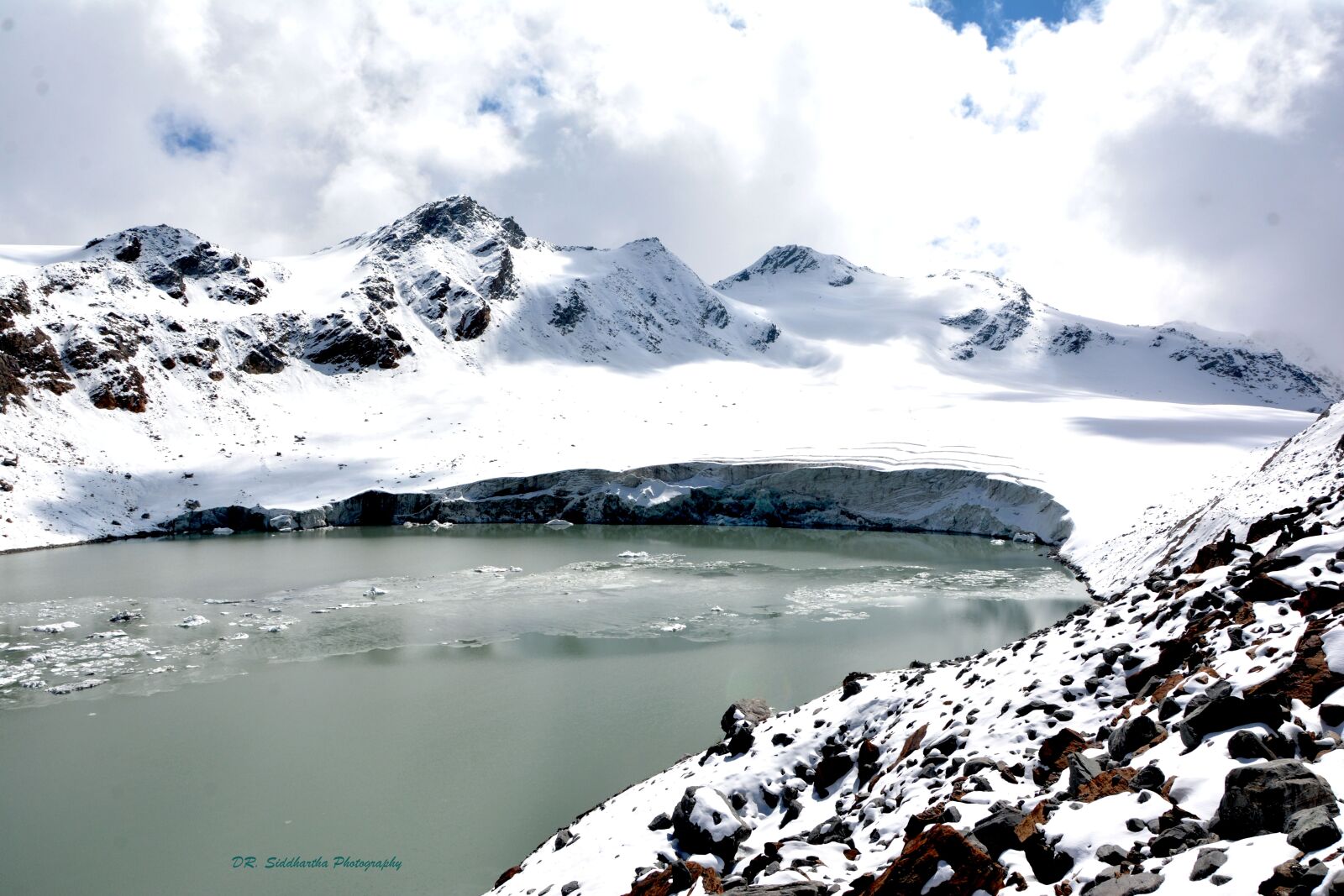 Nikon D7100 sample photo. Mountain lake, greater himalaya photography