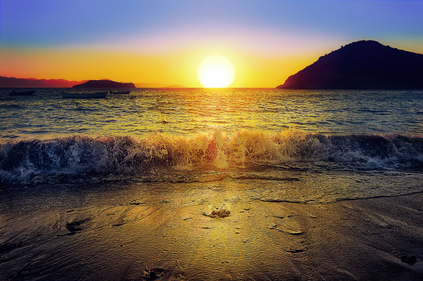 Nikon D3S sample photo. Sunset, landscape, offer photography