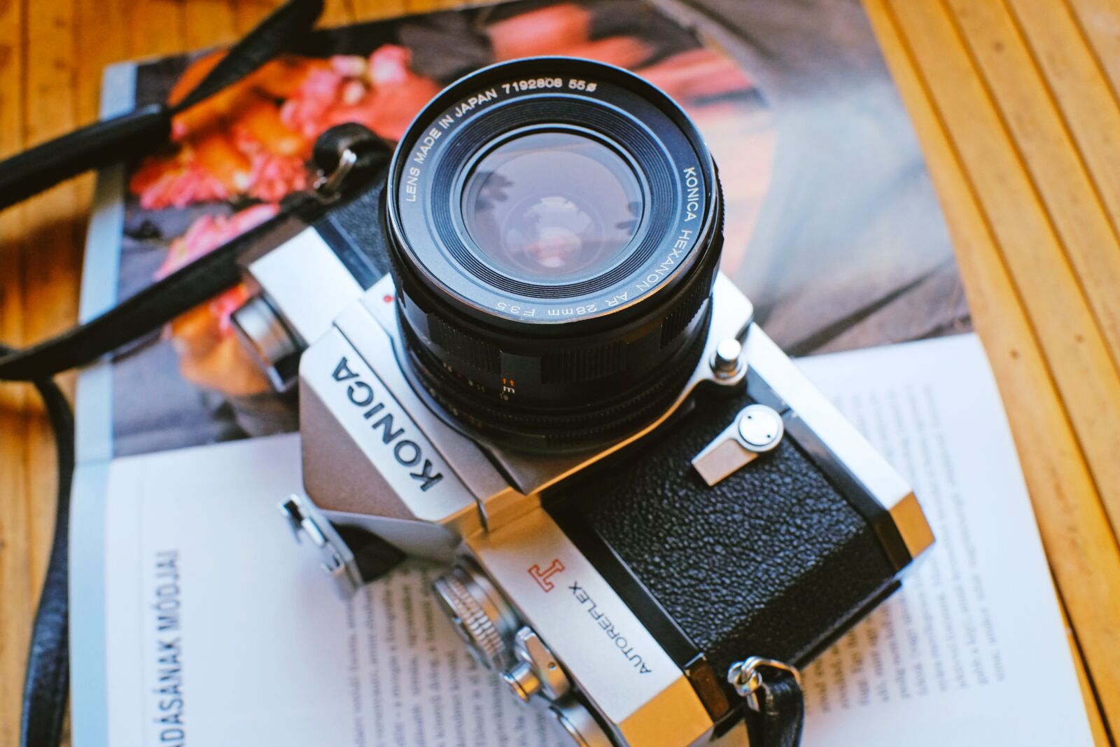 Fujifilm X-E1 sample photo. Camera, book, old photography