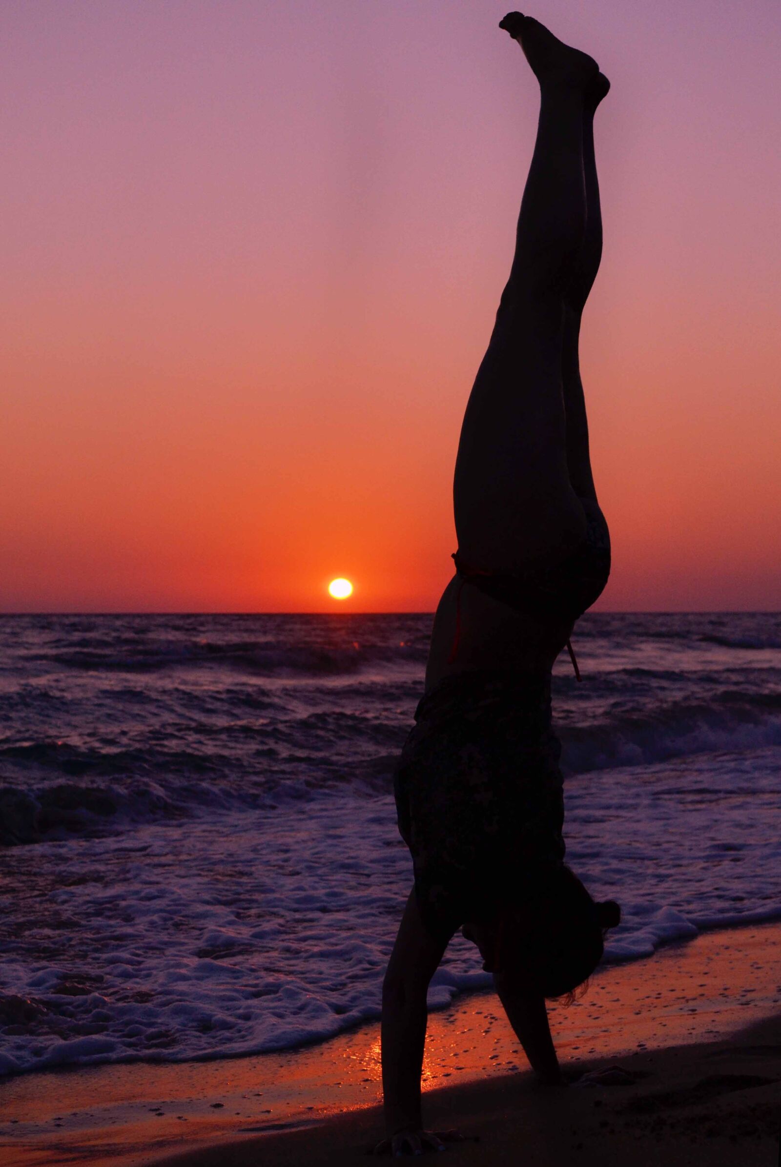 Nikon D3100 sample photo. Woman silhouette standing on photography