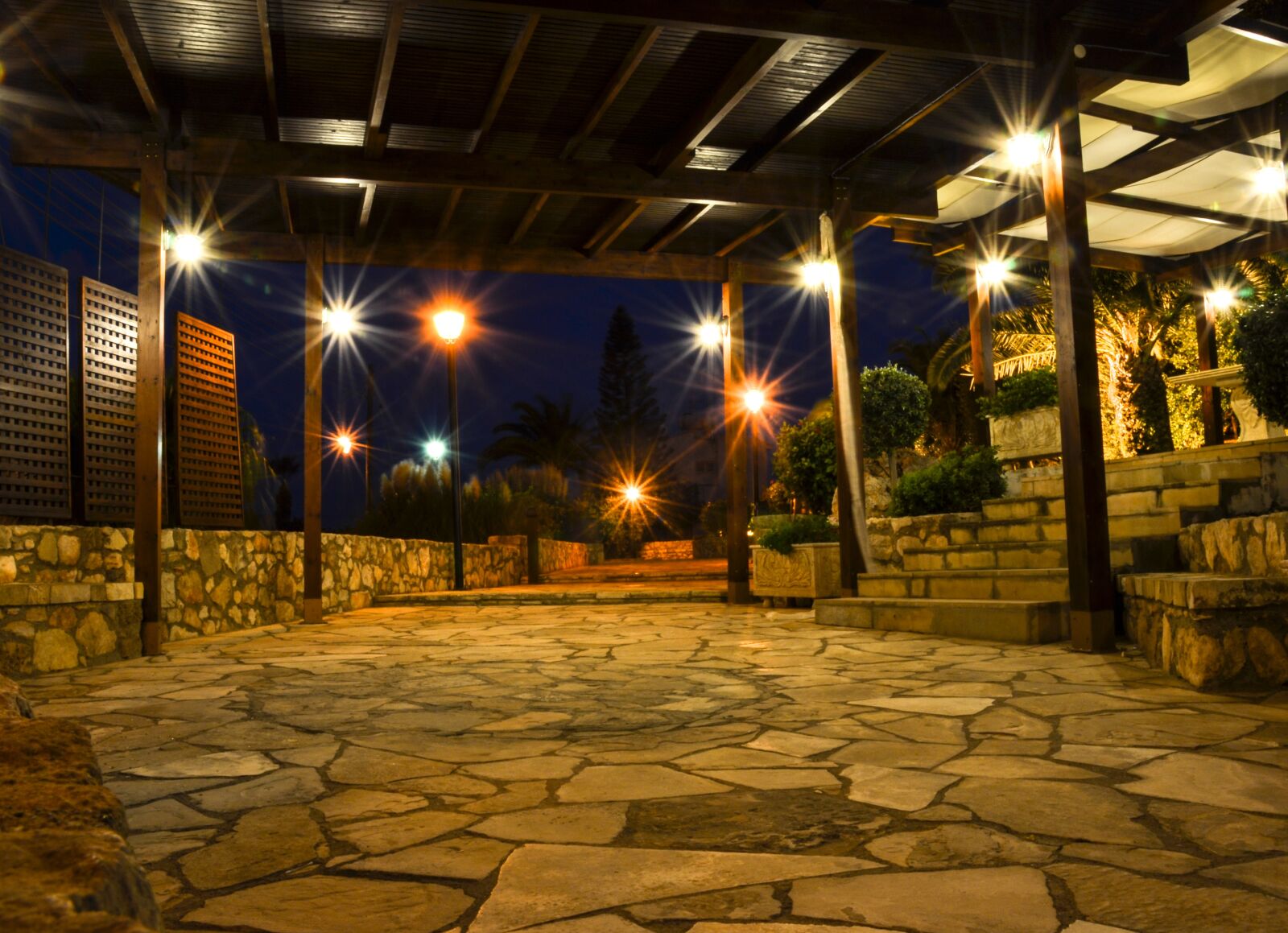 Nikon D5100 sample photo. Light lights, lanterns, vacations photography