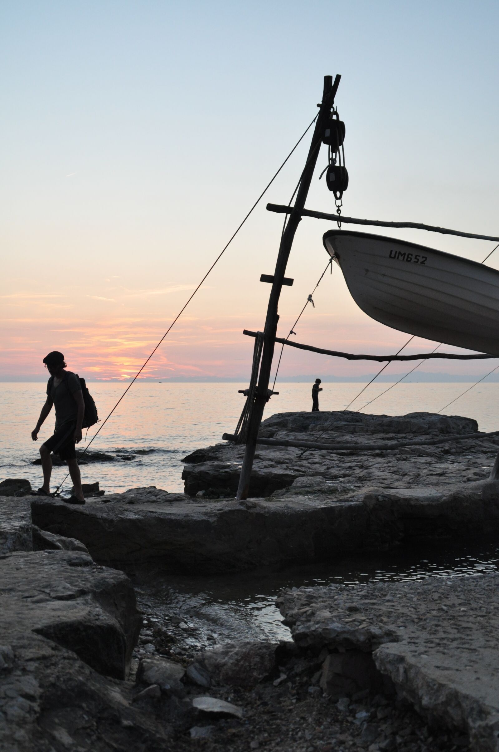 Nikon D5000 sample photo. Croatia, abendstimmung, port photography