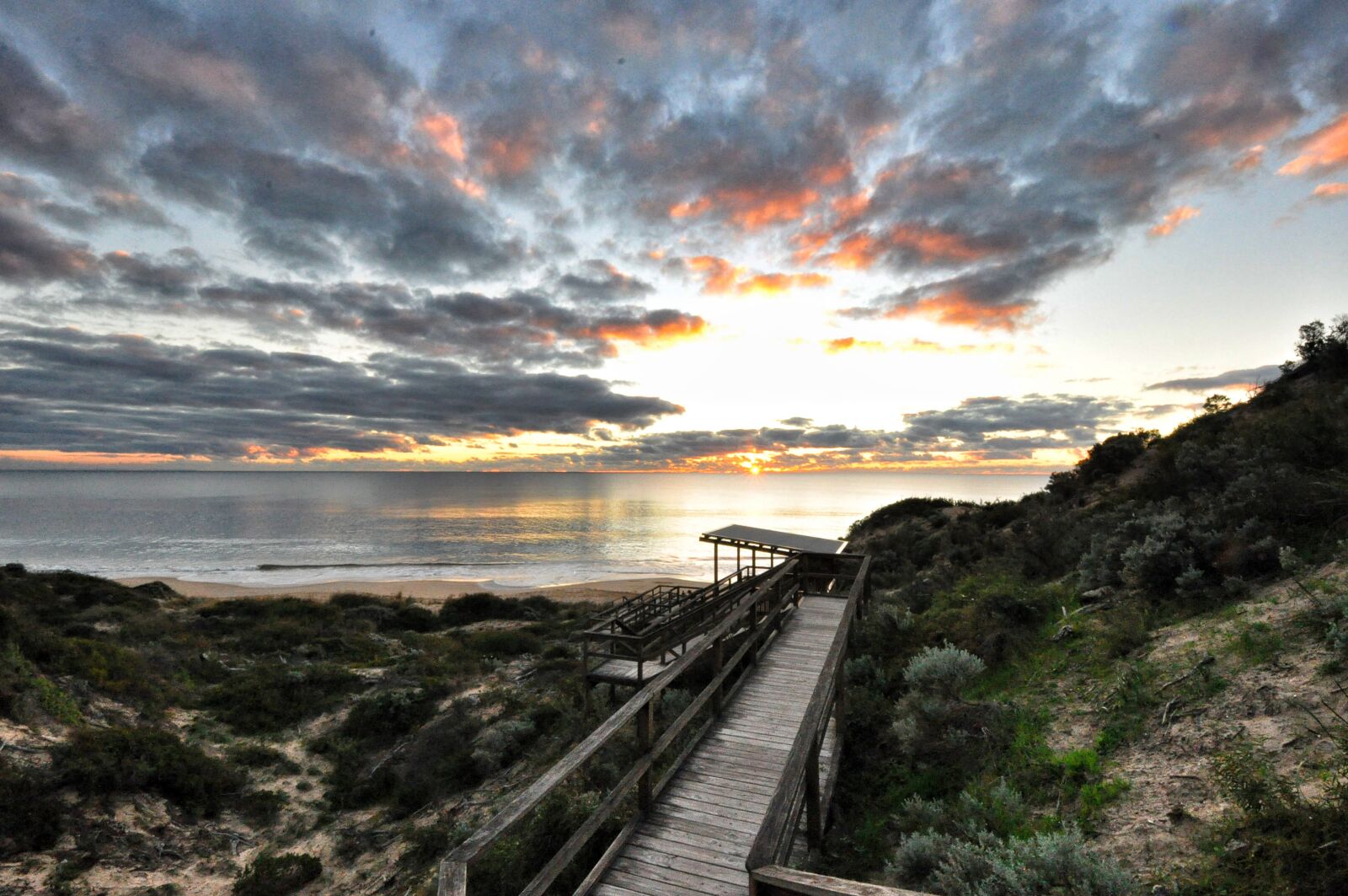 Nikon D90 sample photo. Sunset, australia, indian ocean photography
