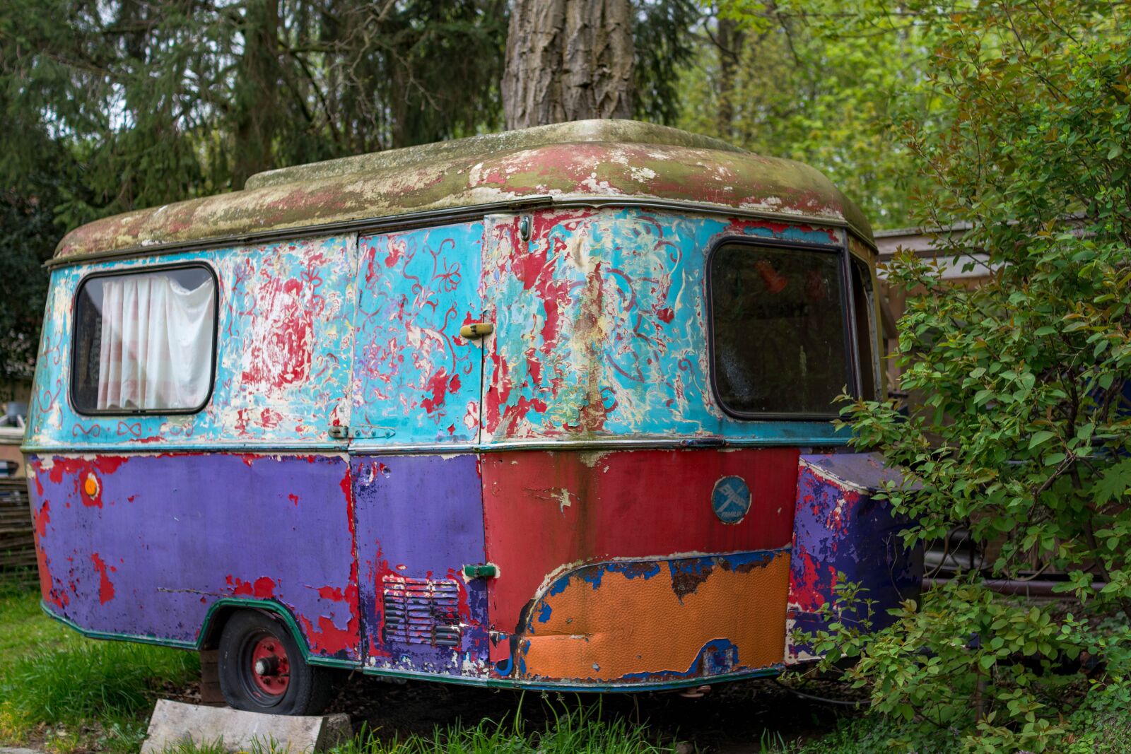 Nikon D5200 sample photo. Caravan, camper, camping photography