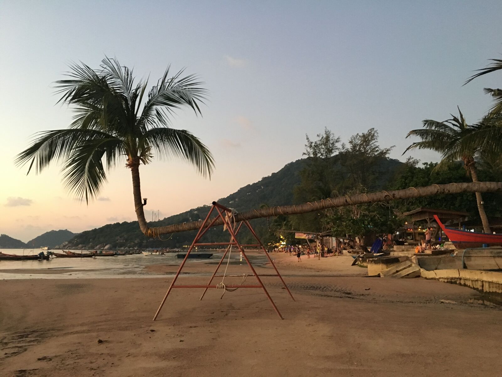 Apple iPhone 6s sample photo. Thailand, krabi, coconut trees photography