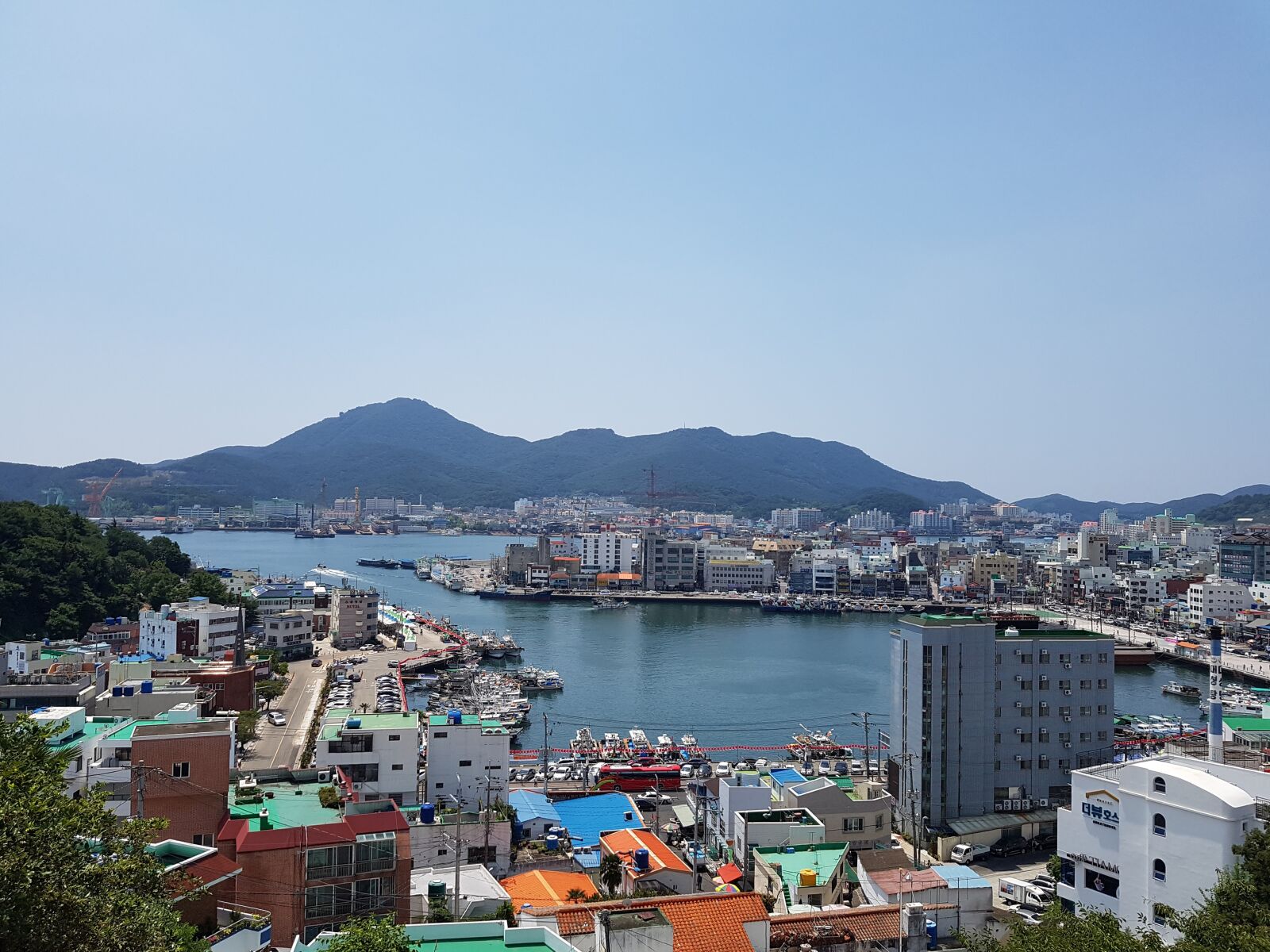 Samsung Galaxy S7 sample photo. Tongyeong, sea, market photography