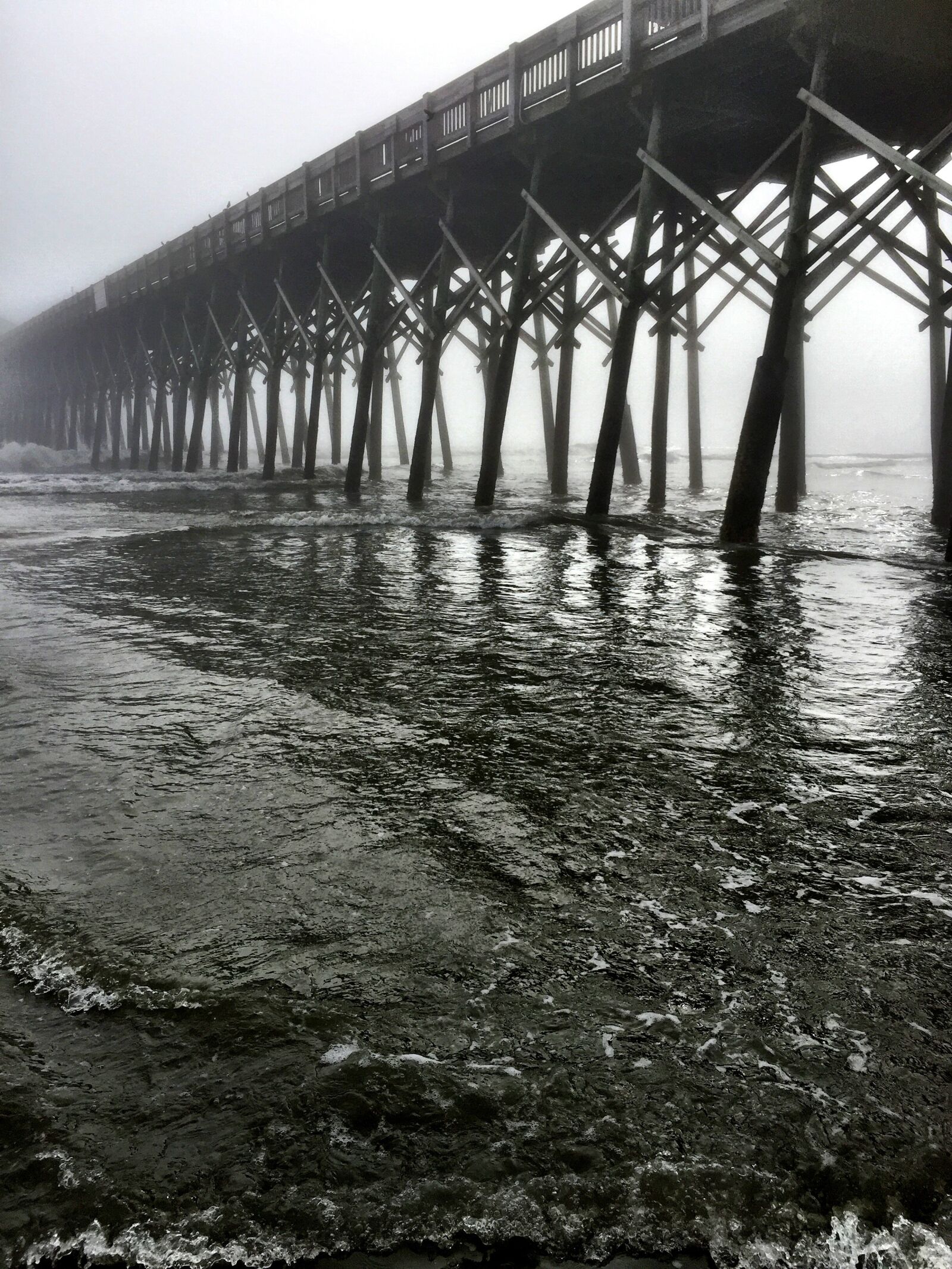 iPhone 6 Plus back camera 4.15mm f/2.2 sample photo. Pier, ocean, sea photography