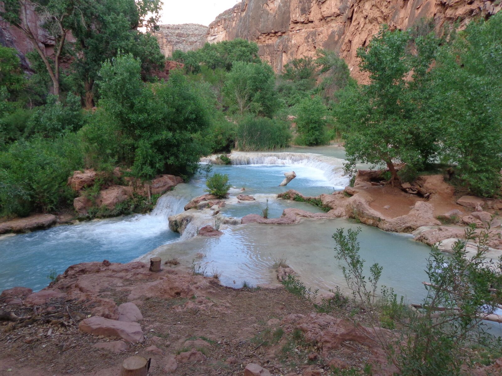 Sony Cyber-shot DSC-H90 sample photo. Natural pool, grand canyon photography