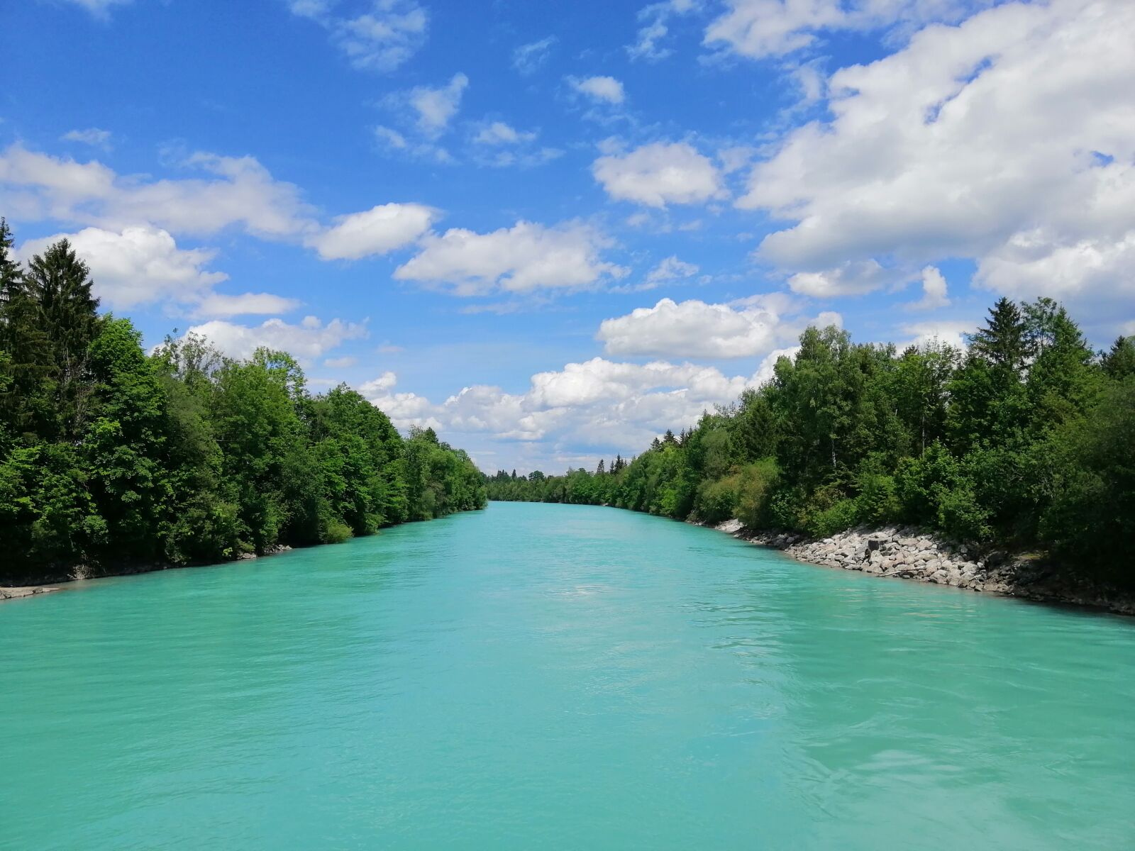HUAWEI INE-LX1 sample photo. Emerald river, water, lech photography