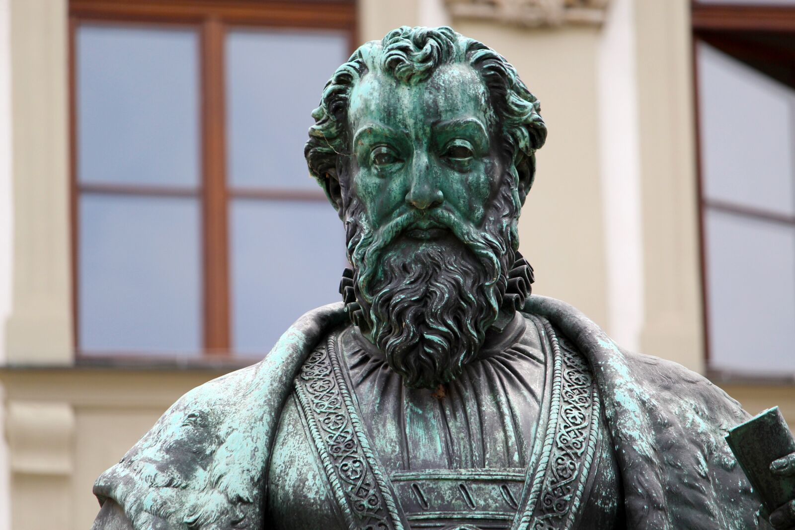 Canon EF-S 55-250mm F4-5.6 IS STM sample photo. Statue, fugger, augsburg photography