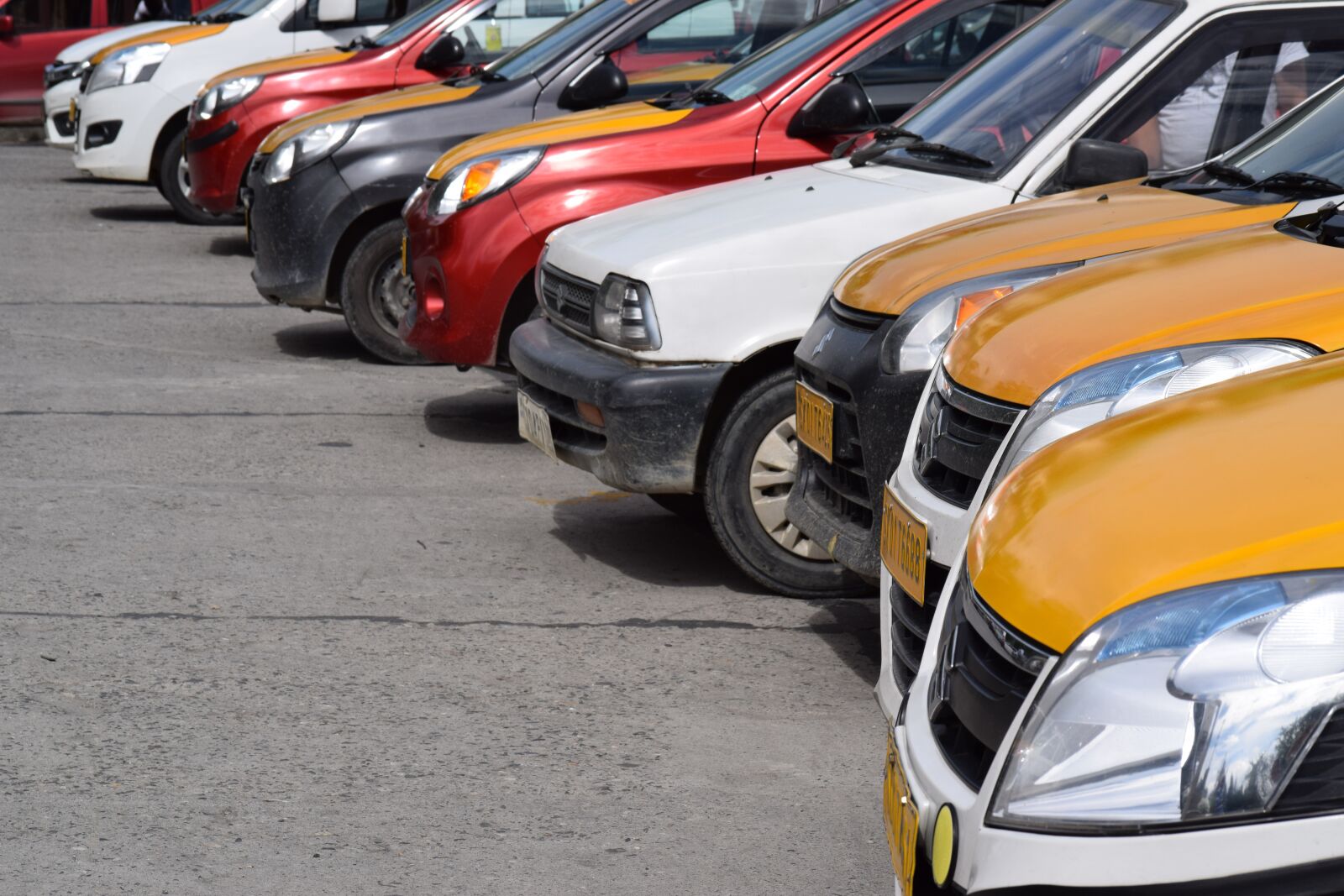 Nikon D3300 sample photo. Taxi, car, travel photography
