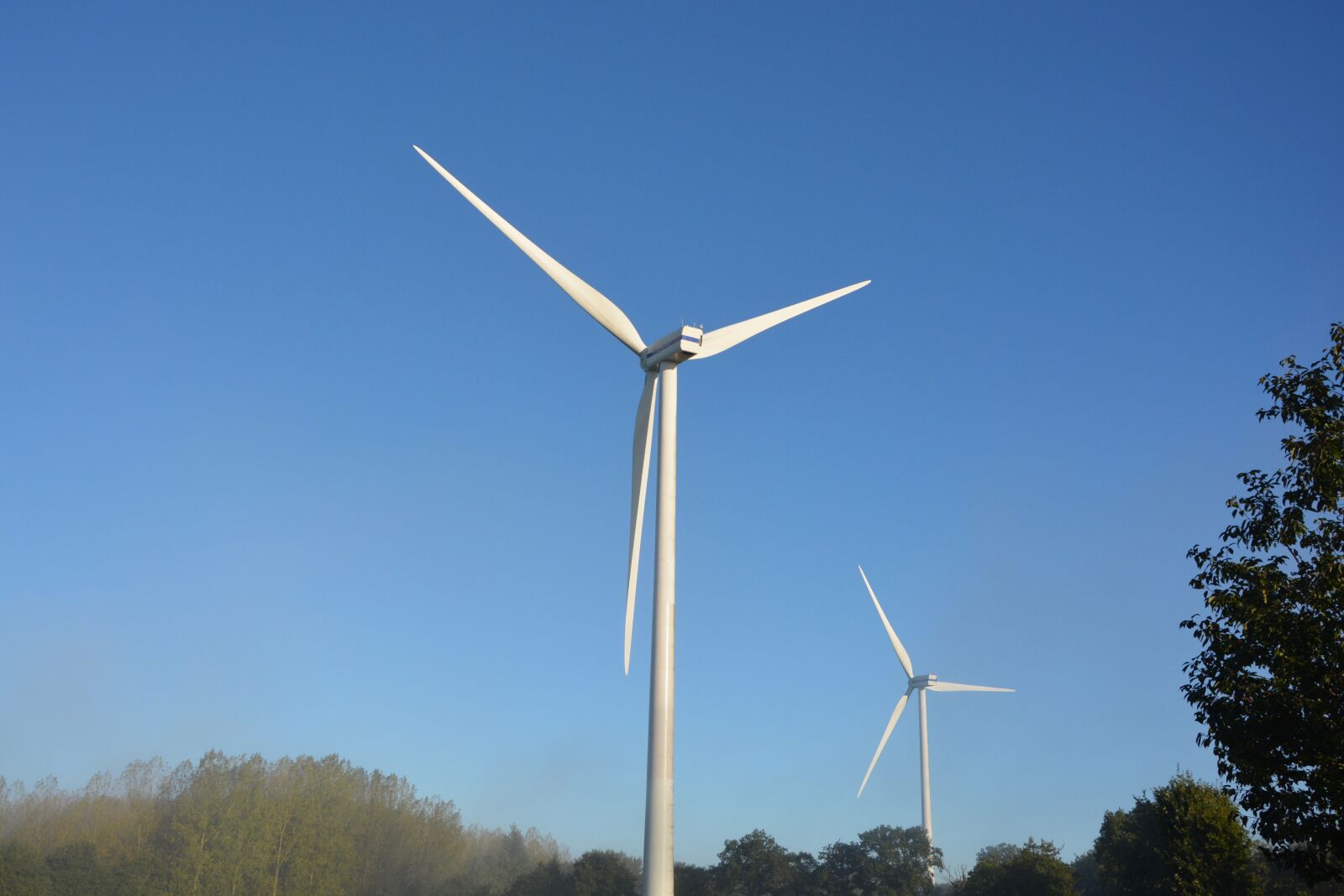 Nikon D5200 sample photo. Wind turbines, site wind photography