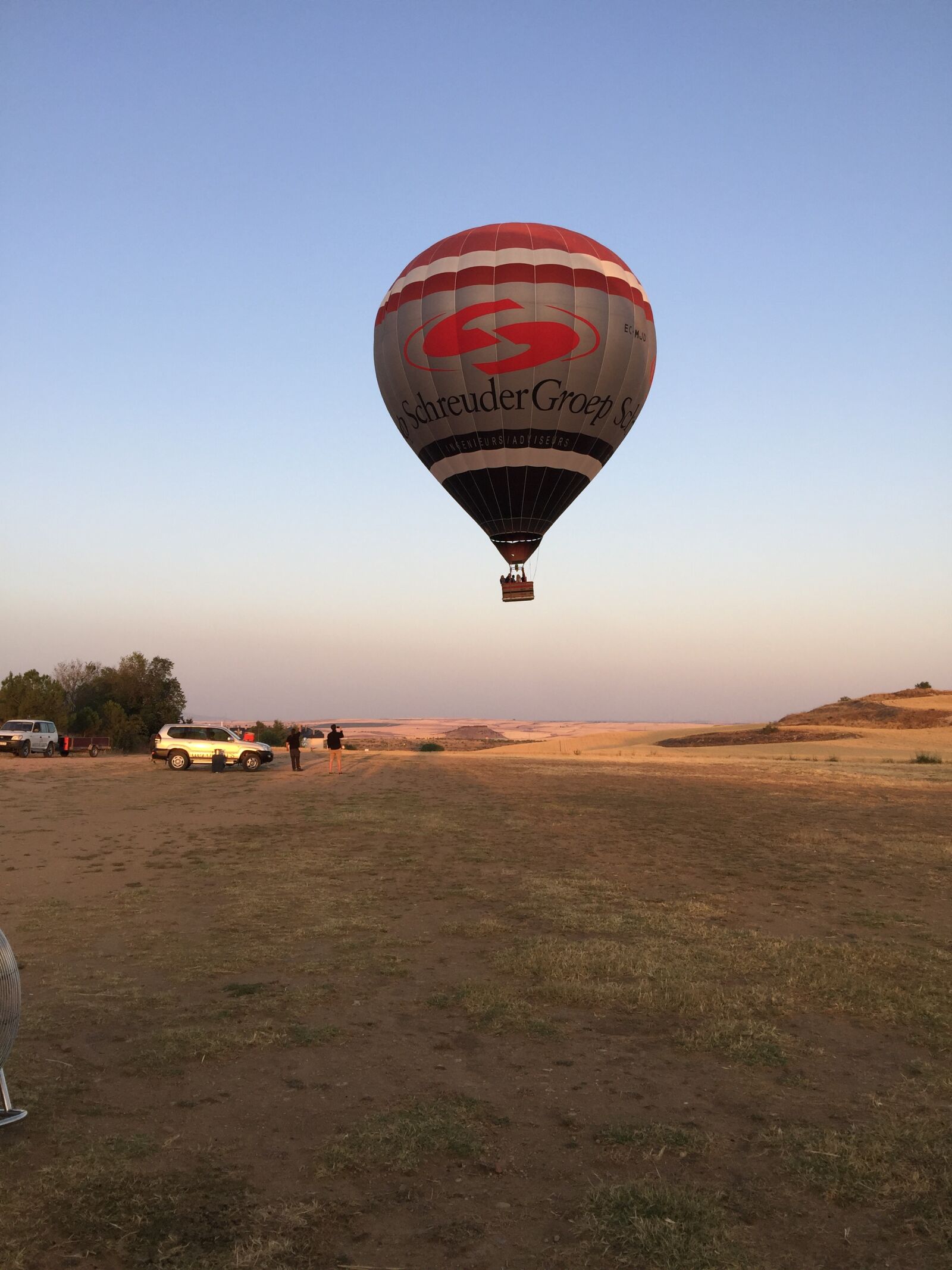 iPhone 6 Plus back camera 4.15mm f/2.2 sample photo. Hot air balloon, spain photography