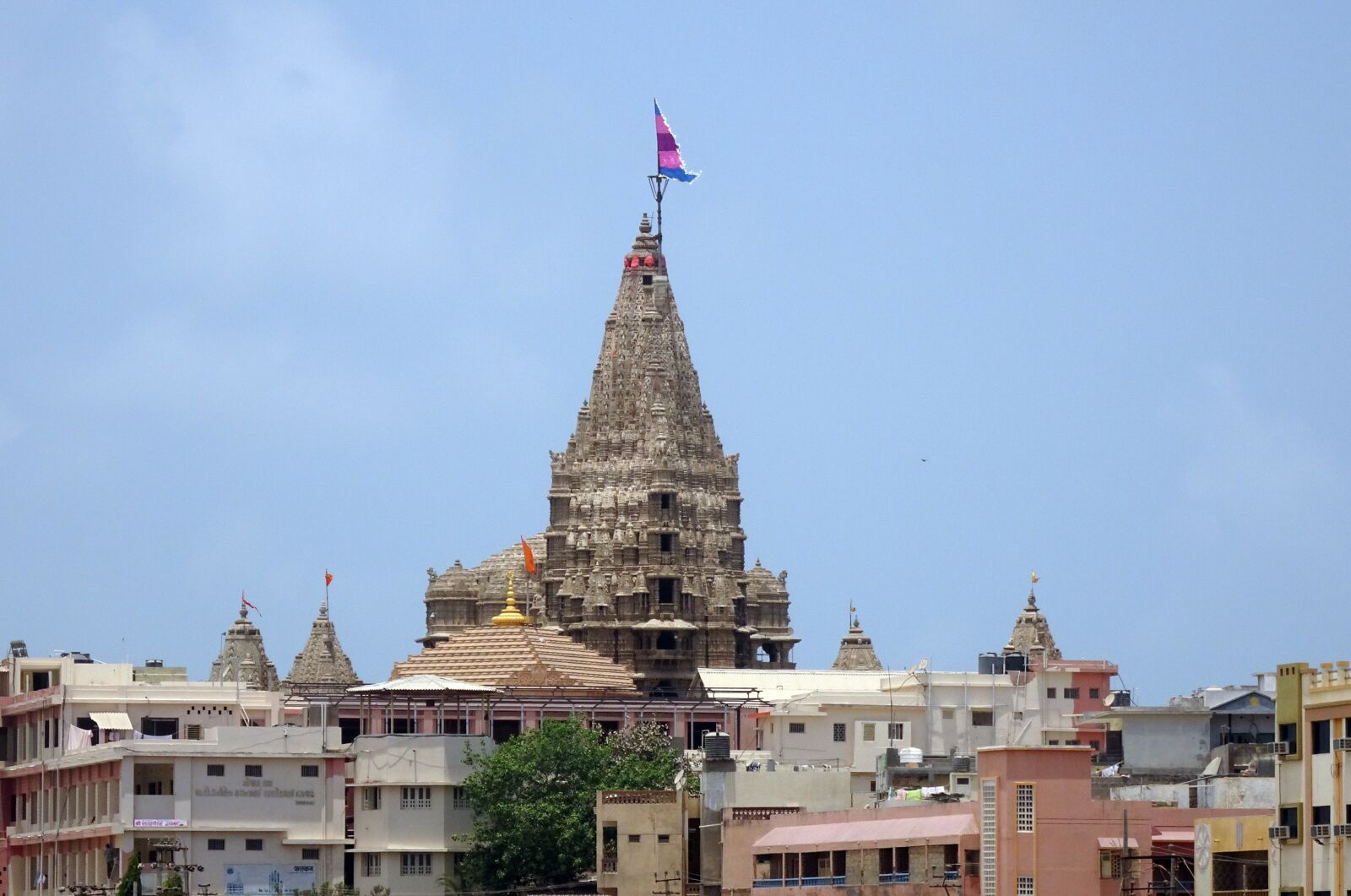 Sony Cyber-shot DSC-HX90V sample photo. Temple, dwarkadhish, jagat mandir photography