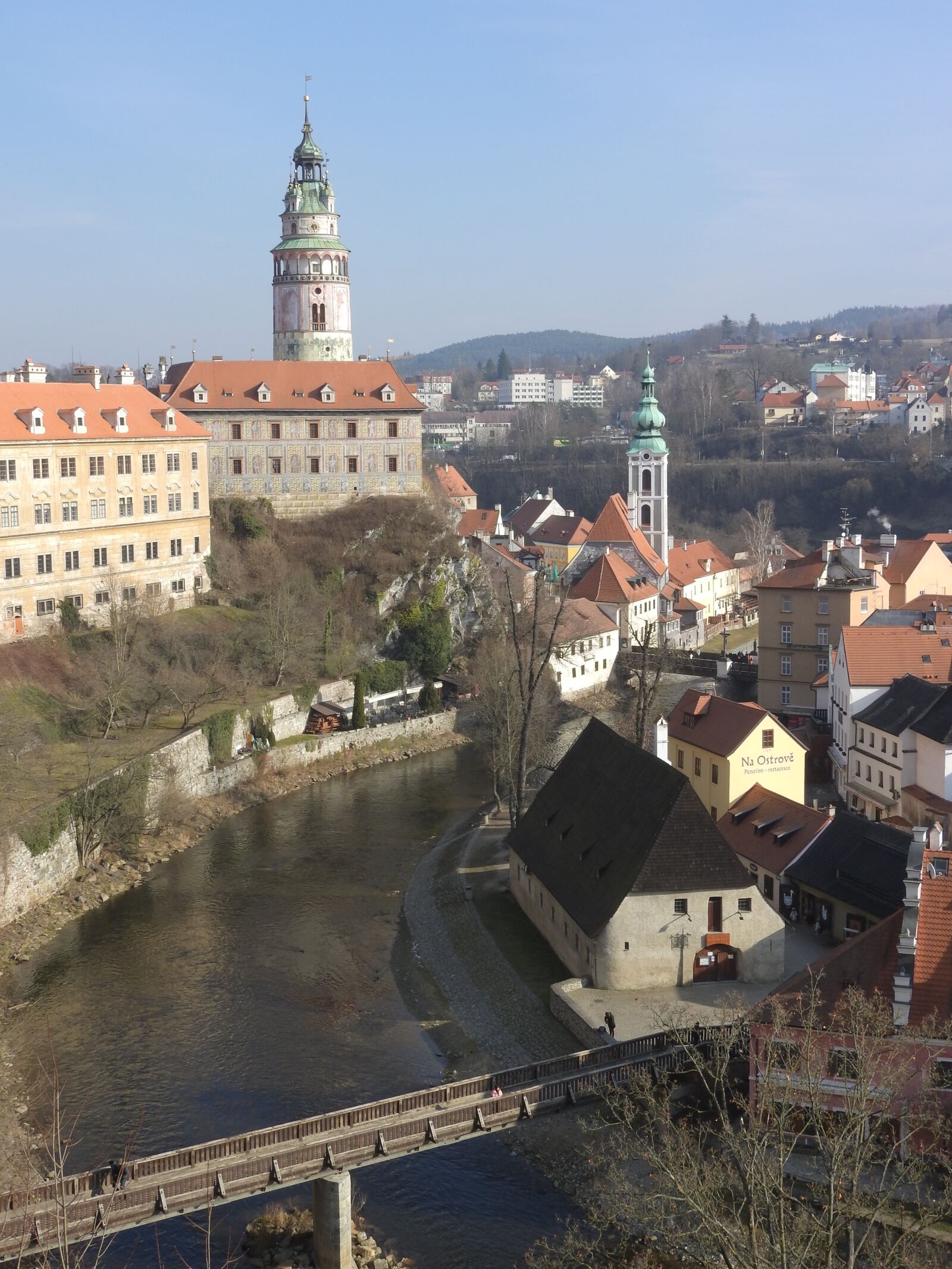Nikon Coolpix P610 sample photo. Czech krumlov, castle, unesco photography