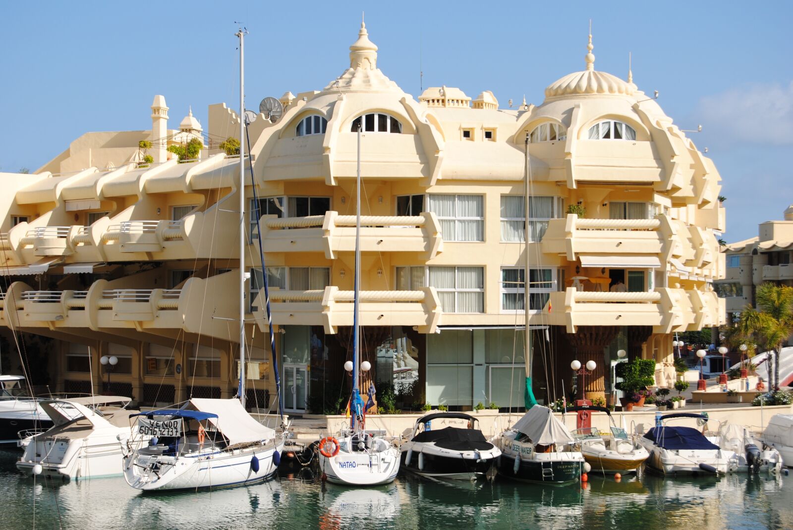 Nikon D3000 sample photo. Benalmadena, puerto marina, malaga photography