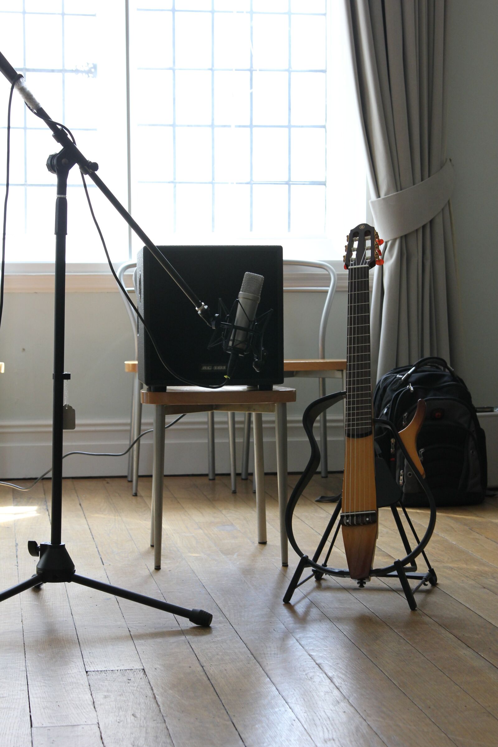 Canon EOS 550D (EOS Rebel T2i / EOS Kiss X4) sample photo. Music, guitar, microphone photography
