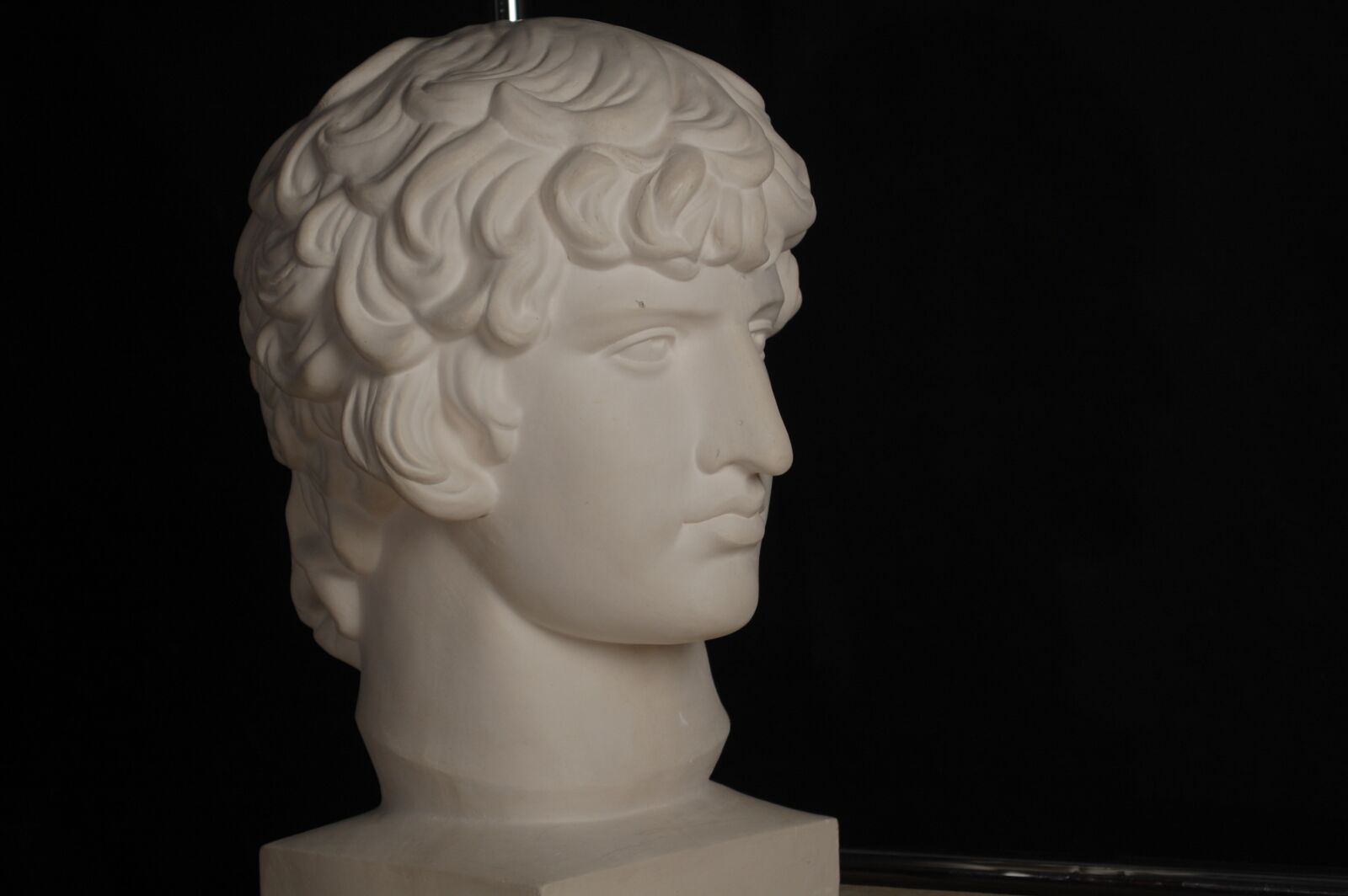 Nikon D40 sample photo. Head, thinking, statue photography
