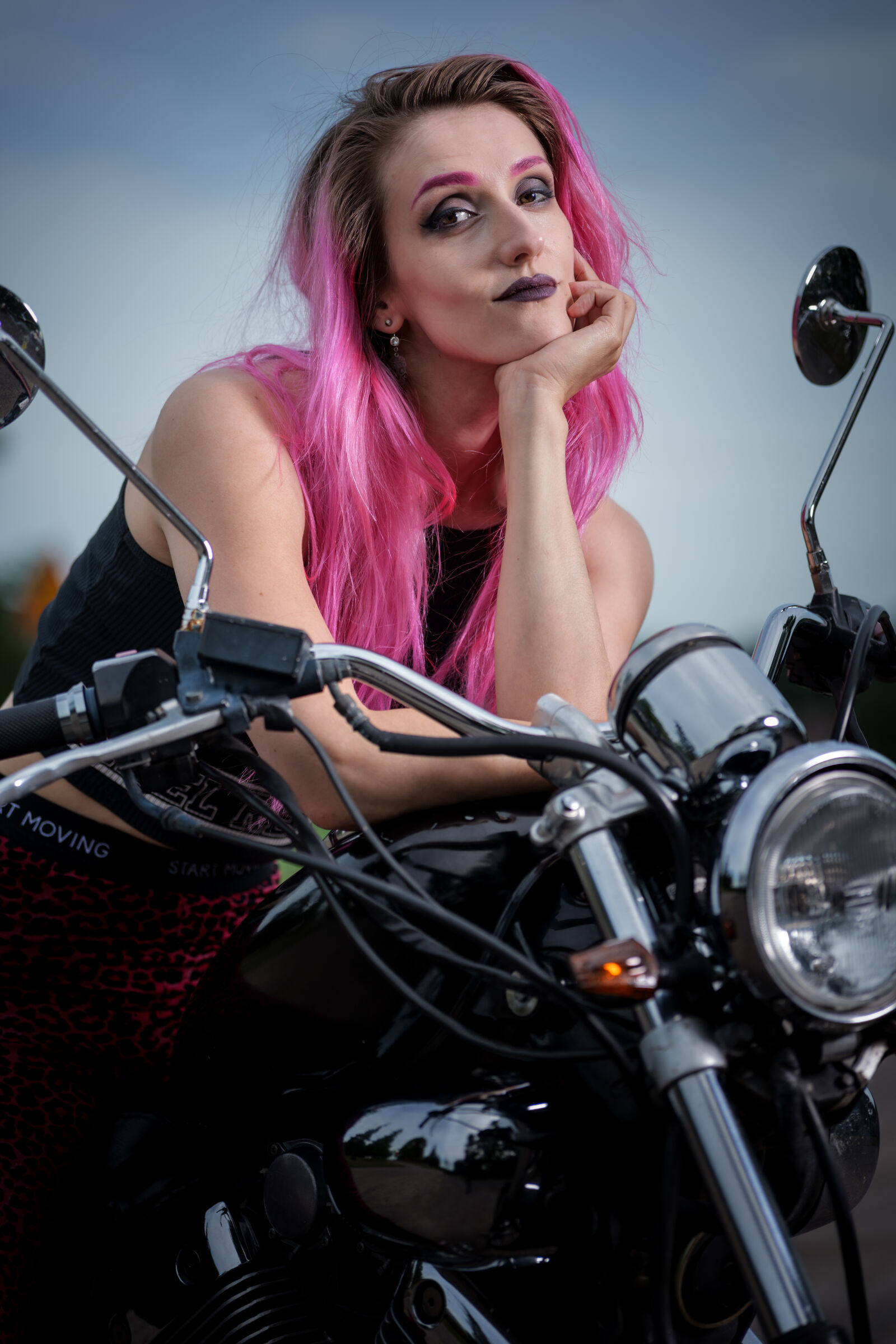 Panasonic Lumix DC-S5 II sample photo. Motorcycle happiness photography