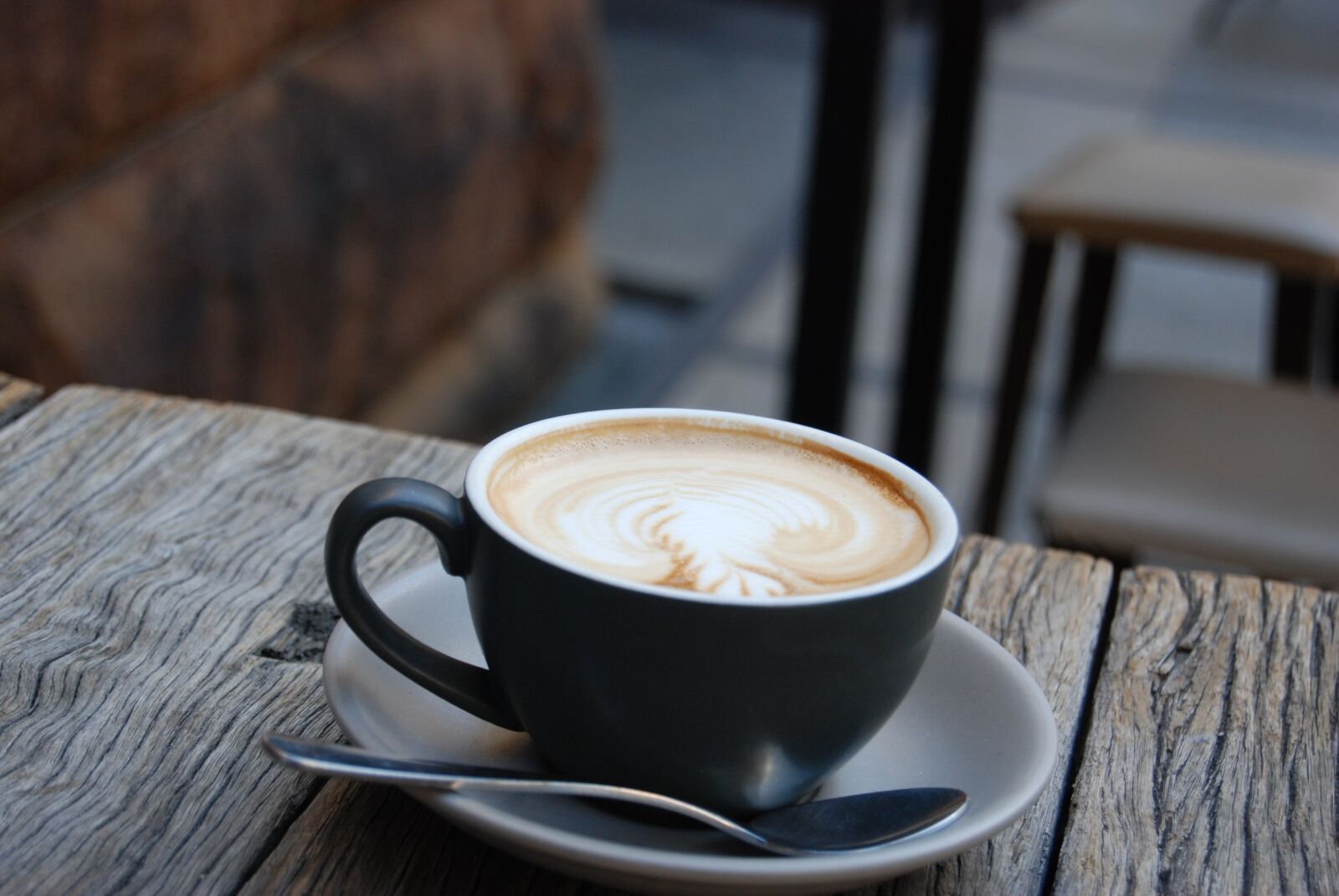 Nikon D80 sample photo. Coffee, table, cup photography