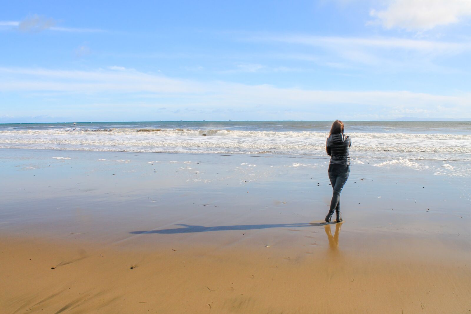 Canon EOS 1100D (EOS Rebel T3 / EOS Kiss X50) sample photo. Girl, ocean, santa barbara photography