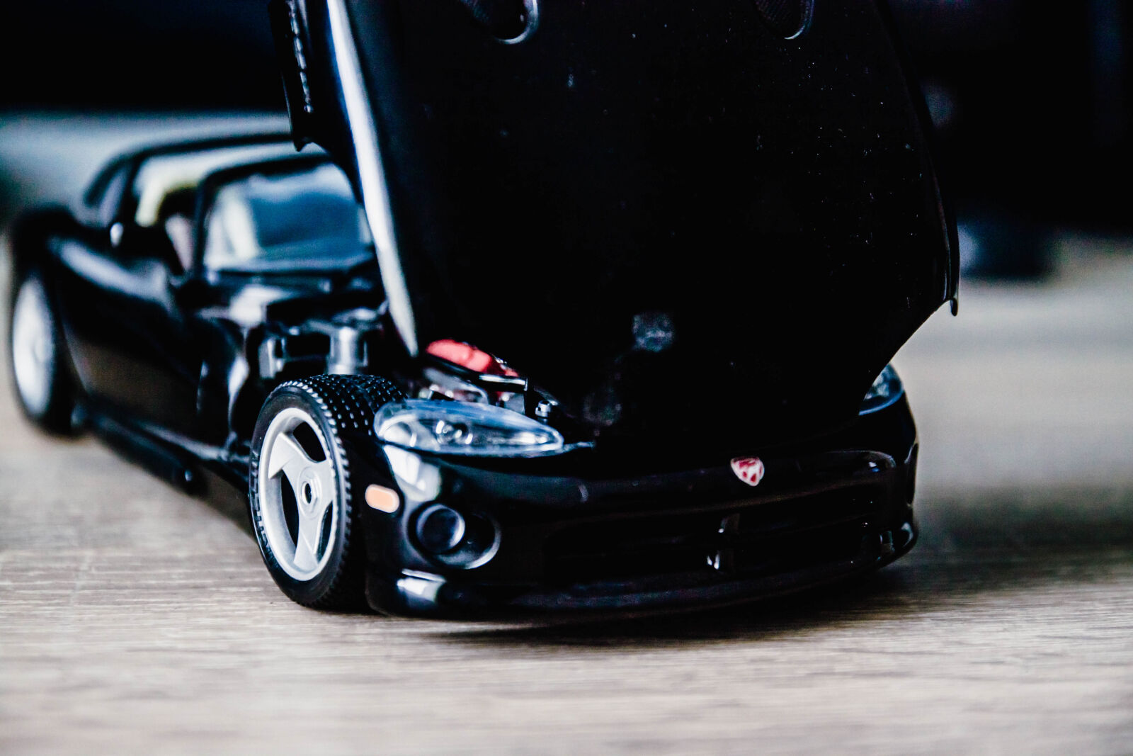 Tamron SP AF 17-50mm F2.8 XR Di II VC LD Aspherical (IF) sample photo. Dodge viper toy car #2 photography