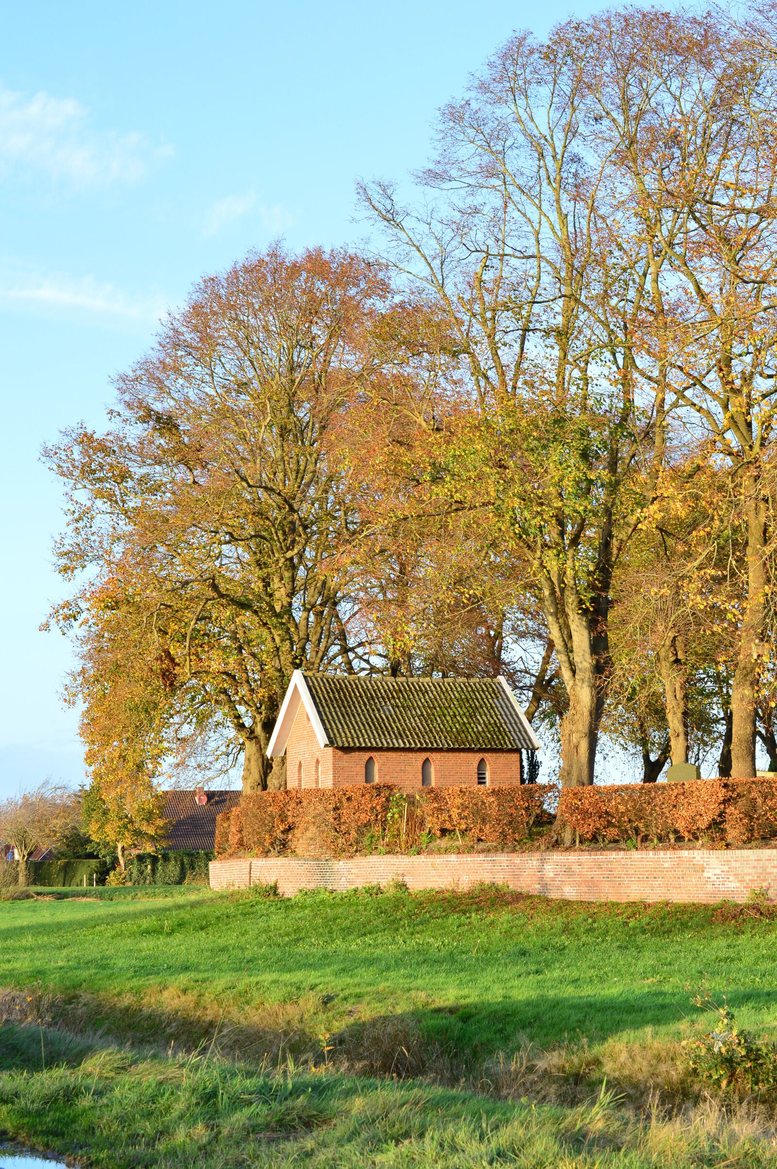 Nikon D3200 sample photo. Autumn, house, golden autumn photography
