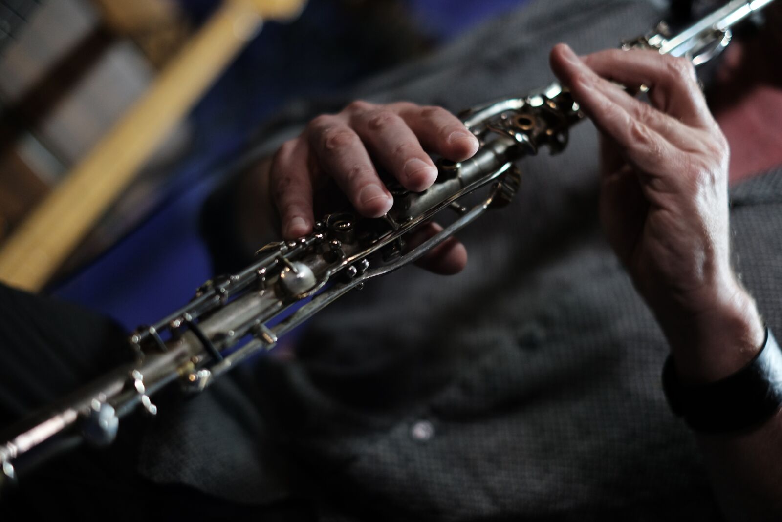 Fujifilm X-T2 + Fujifilm XF 35mm F1.4 R sample photo. Clarinet, music, instrument photography