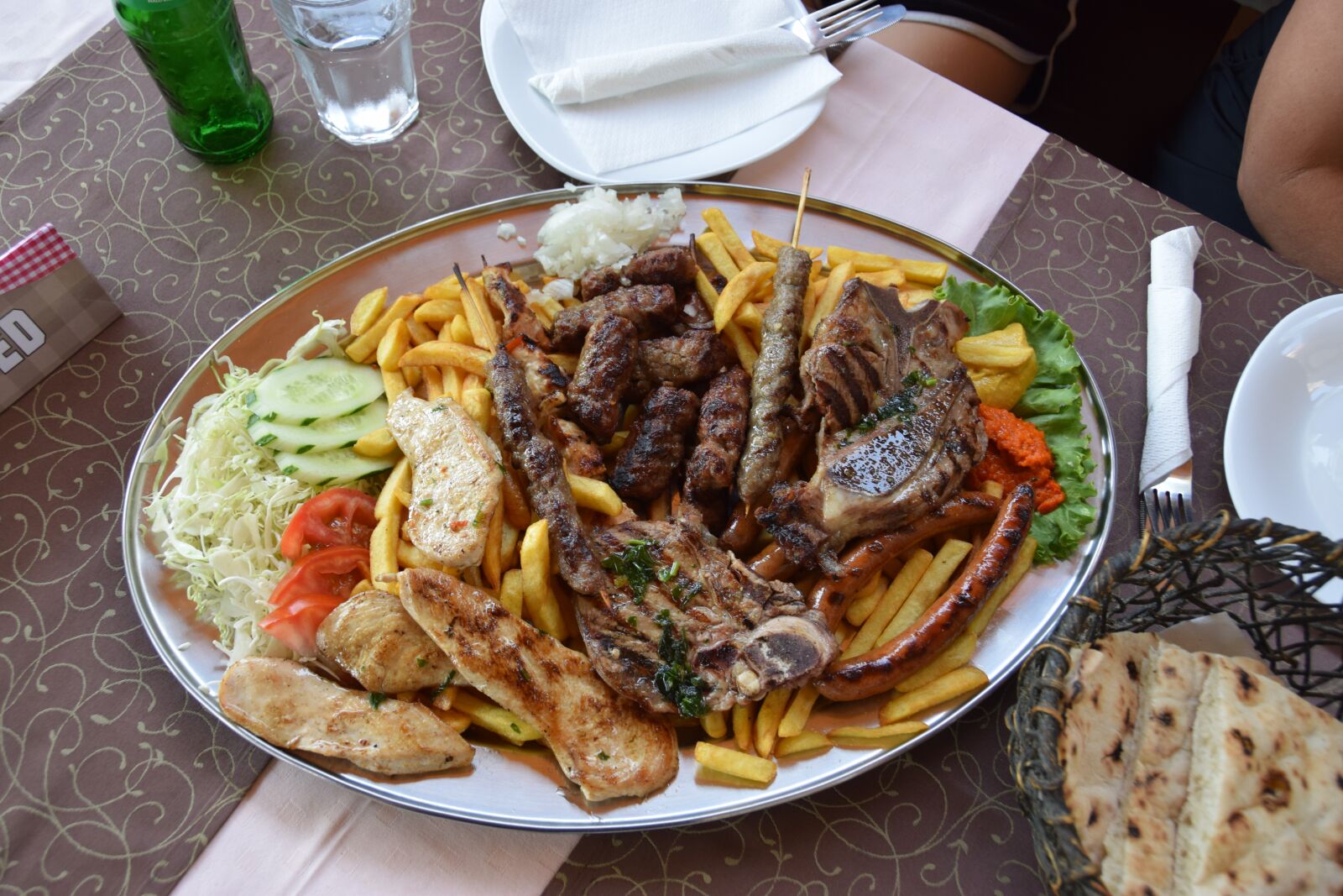 Nikon D5300 sample photo. Plate, food, meat photography