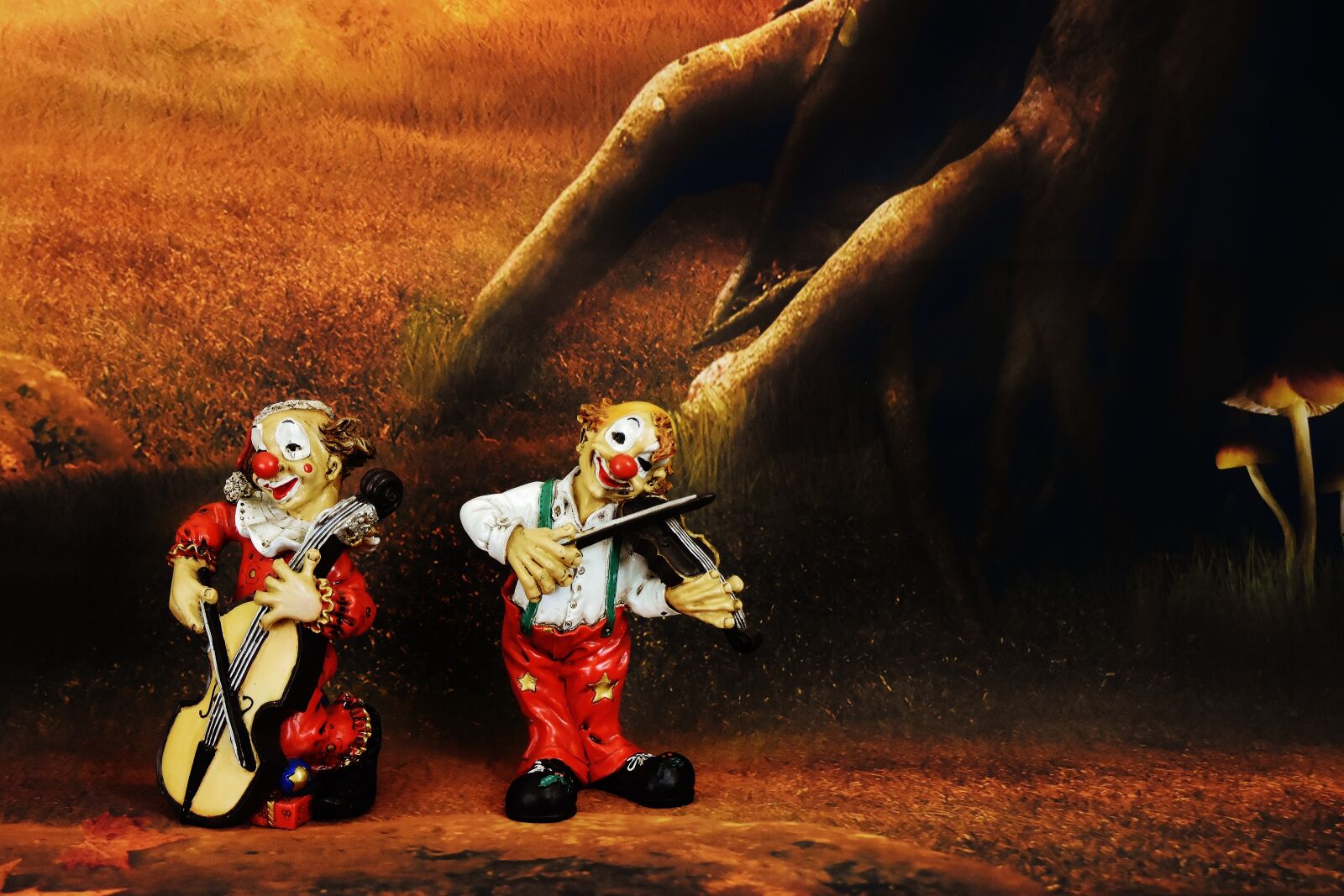 Nikon D7200 sample photo. Clowns, funny, music photography